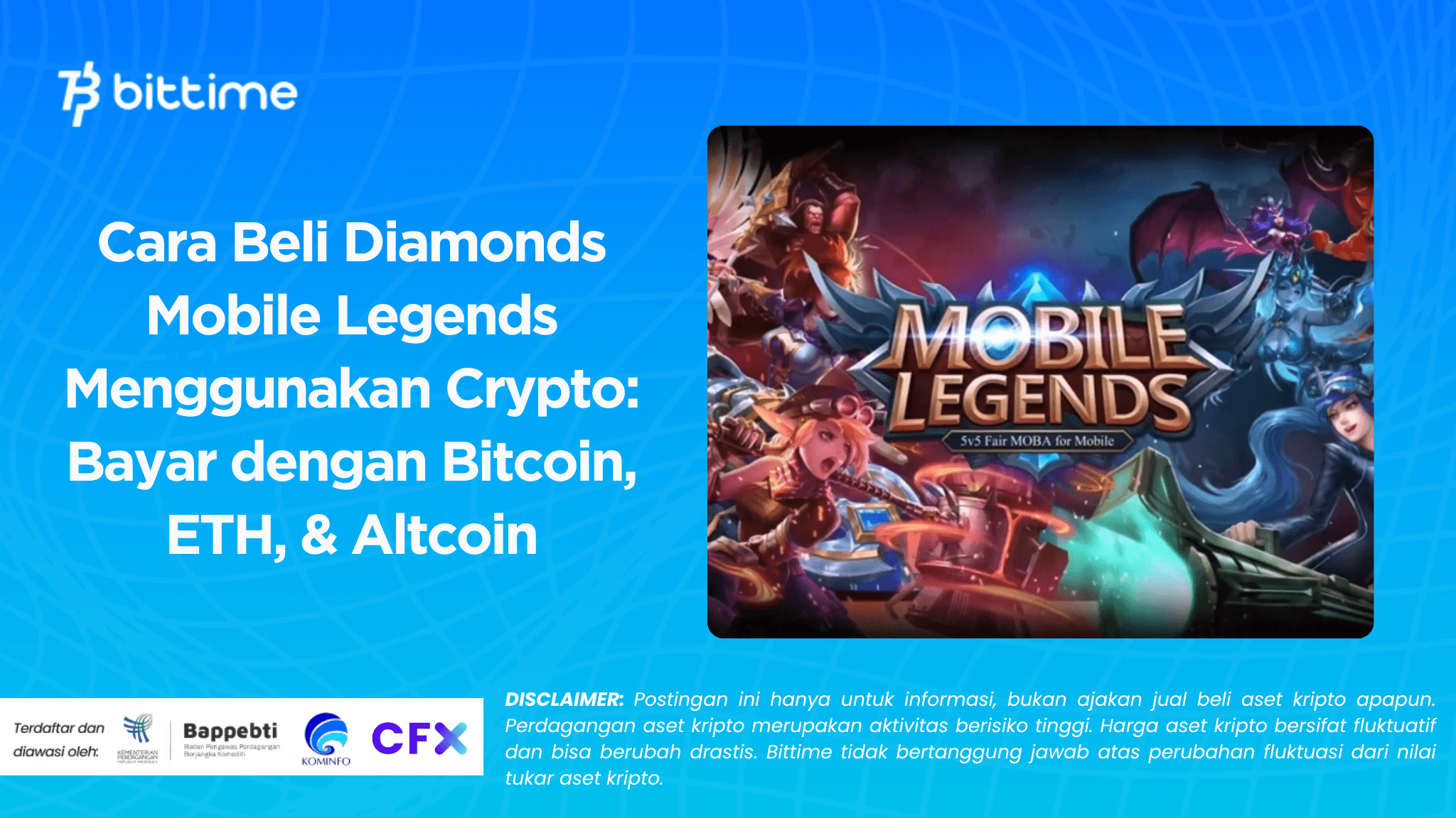 How to Buy Mobile Legends Diamonds Using Crypto: Pay with Bitcoin, ETH, & Altcoins