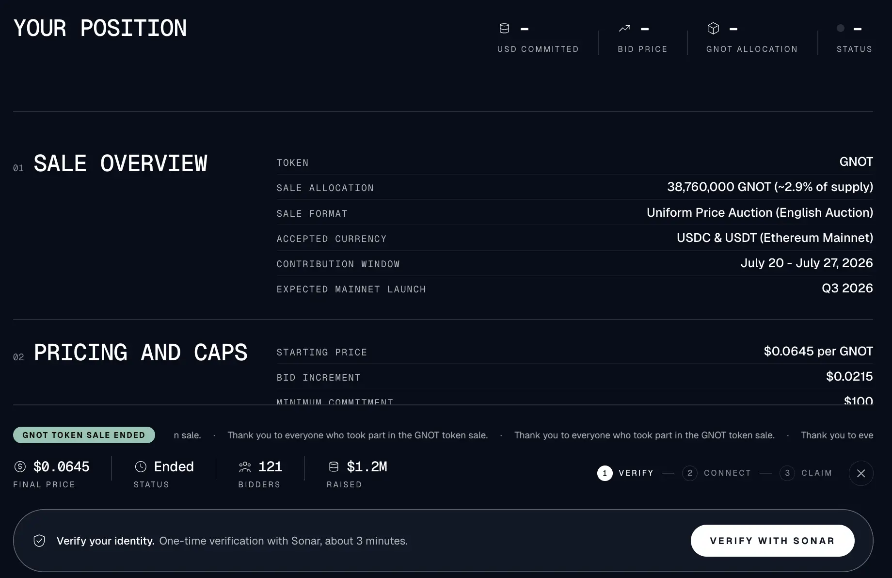 Cara Beli Gno.land (GNOT) Panduan Token Sale di Website Resmi - 2.webp