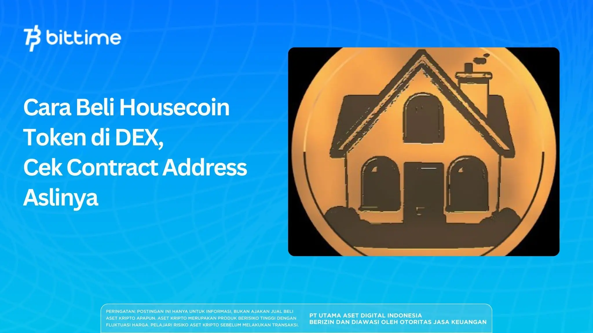 Cara Beli Housecoin Token di DEX, Cek Contract Address Aslinya
