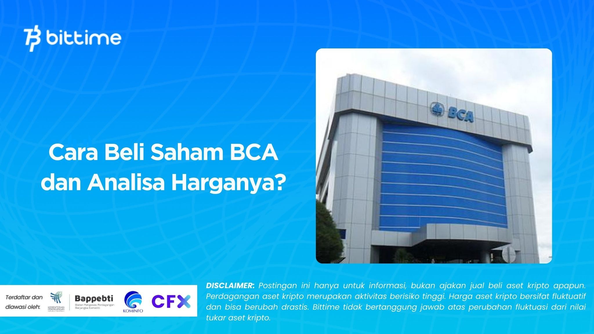 Cara Beli Saham BCA dan Analisa Harganya?