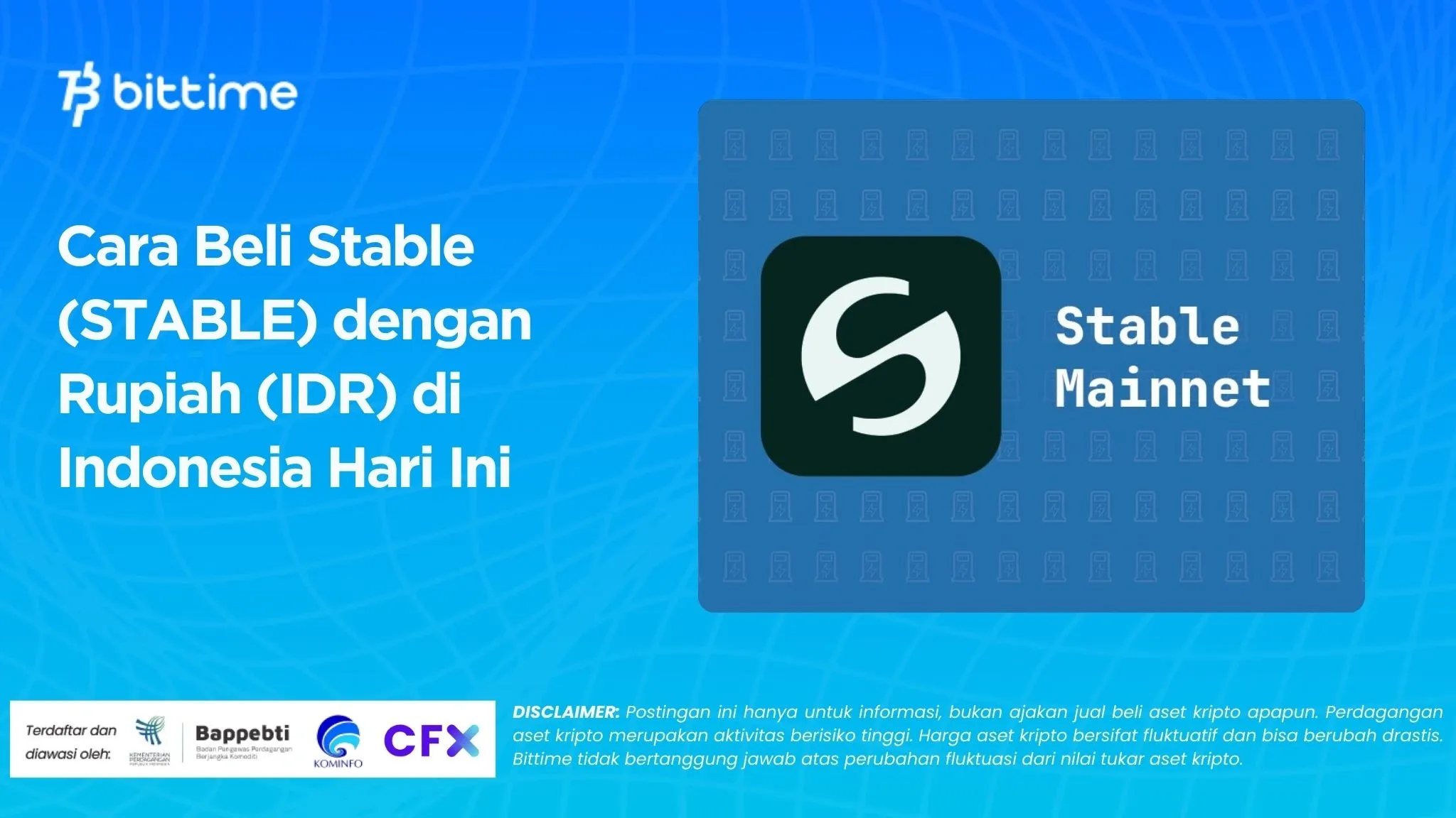Cara Beli Stable (STABLE) dengan Rupiah (IDR) di Indonesia Hari Ini