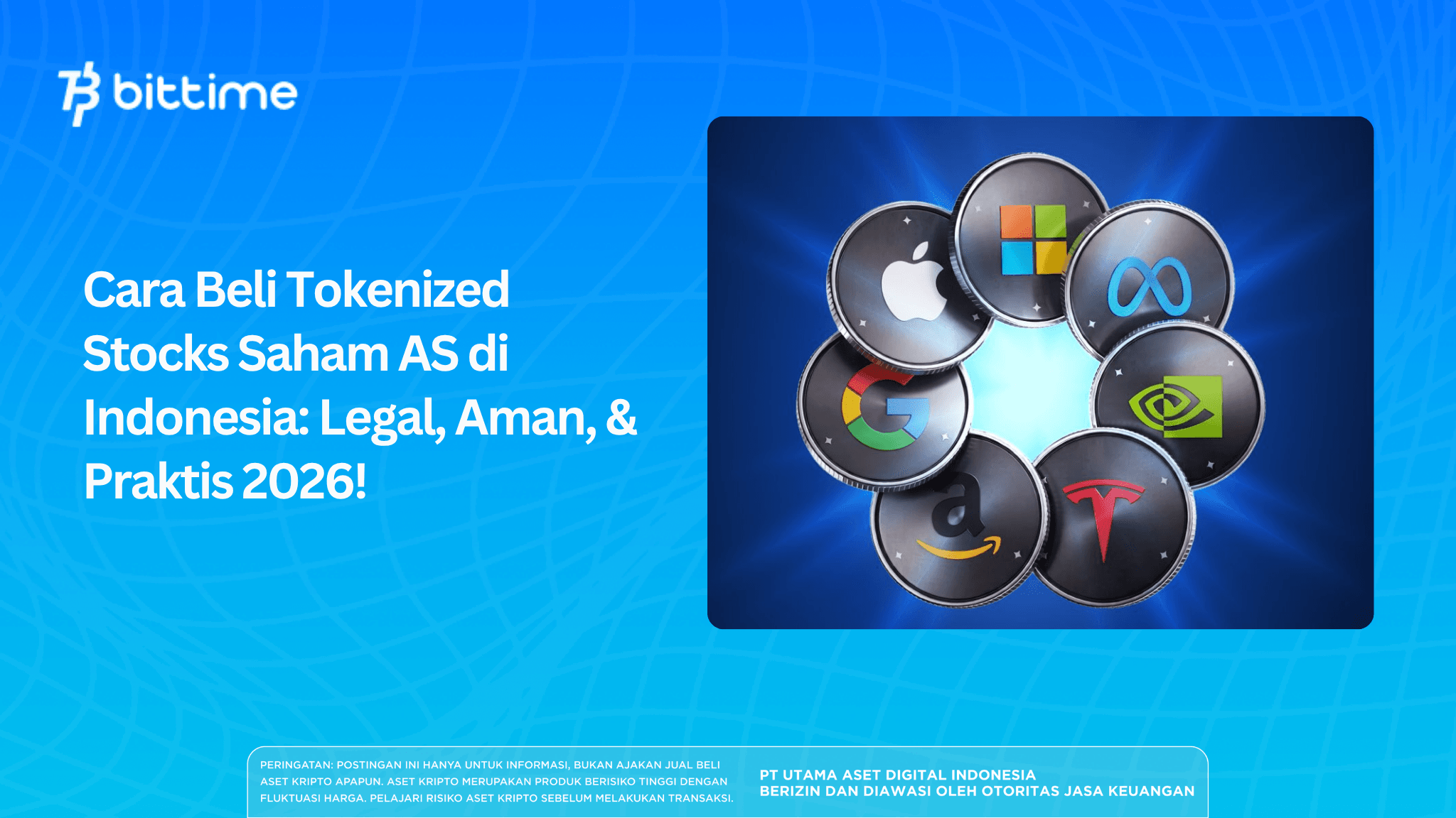 Cara Beli Tokenized Stocks Saham AS di Indonesia: Legal, Aman, & Praktis 2026!