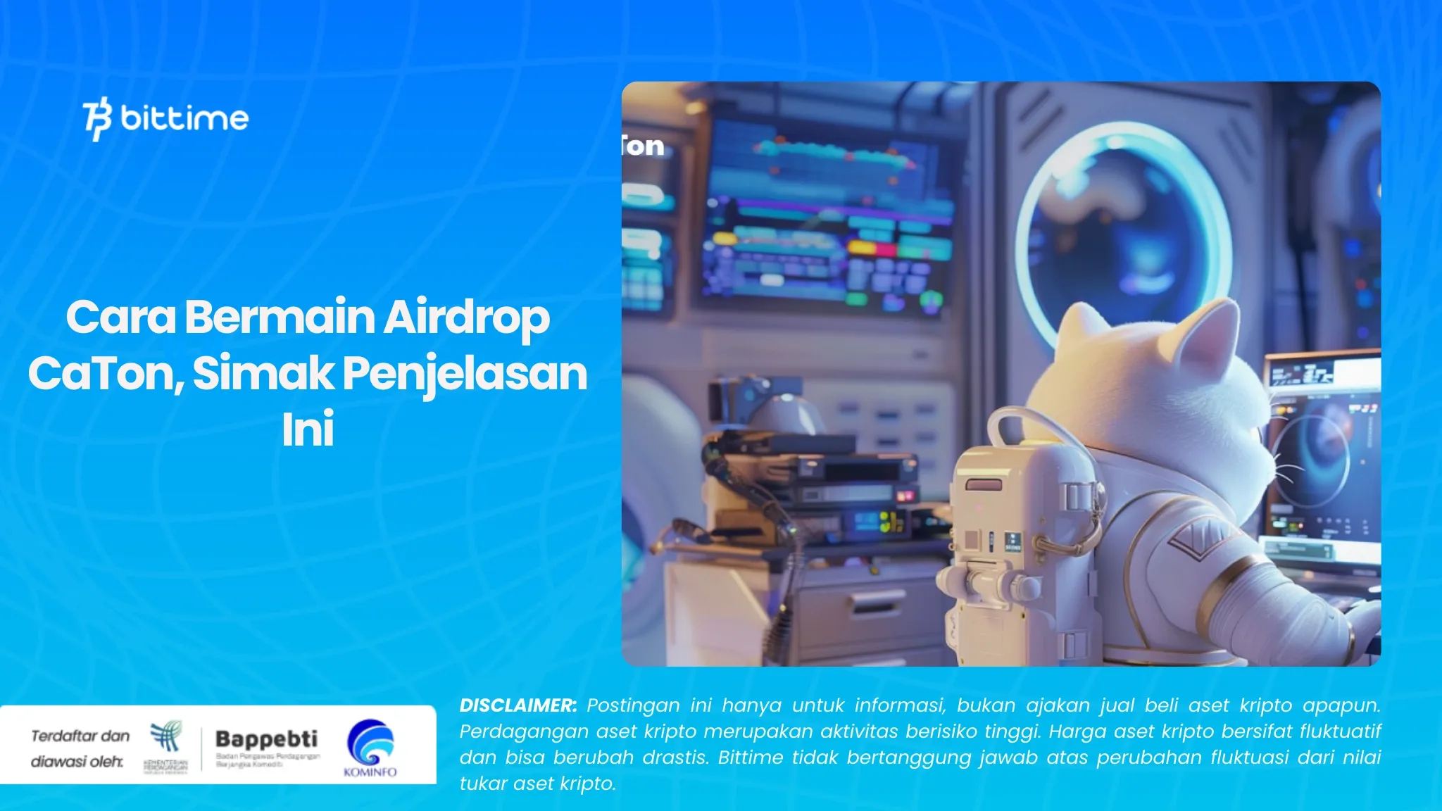 Cara Bermain Airdrop CaTon, Simak Penjelasan Ini