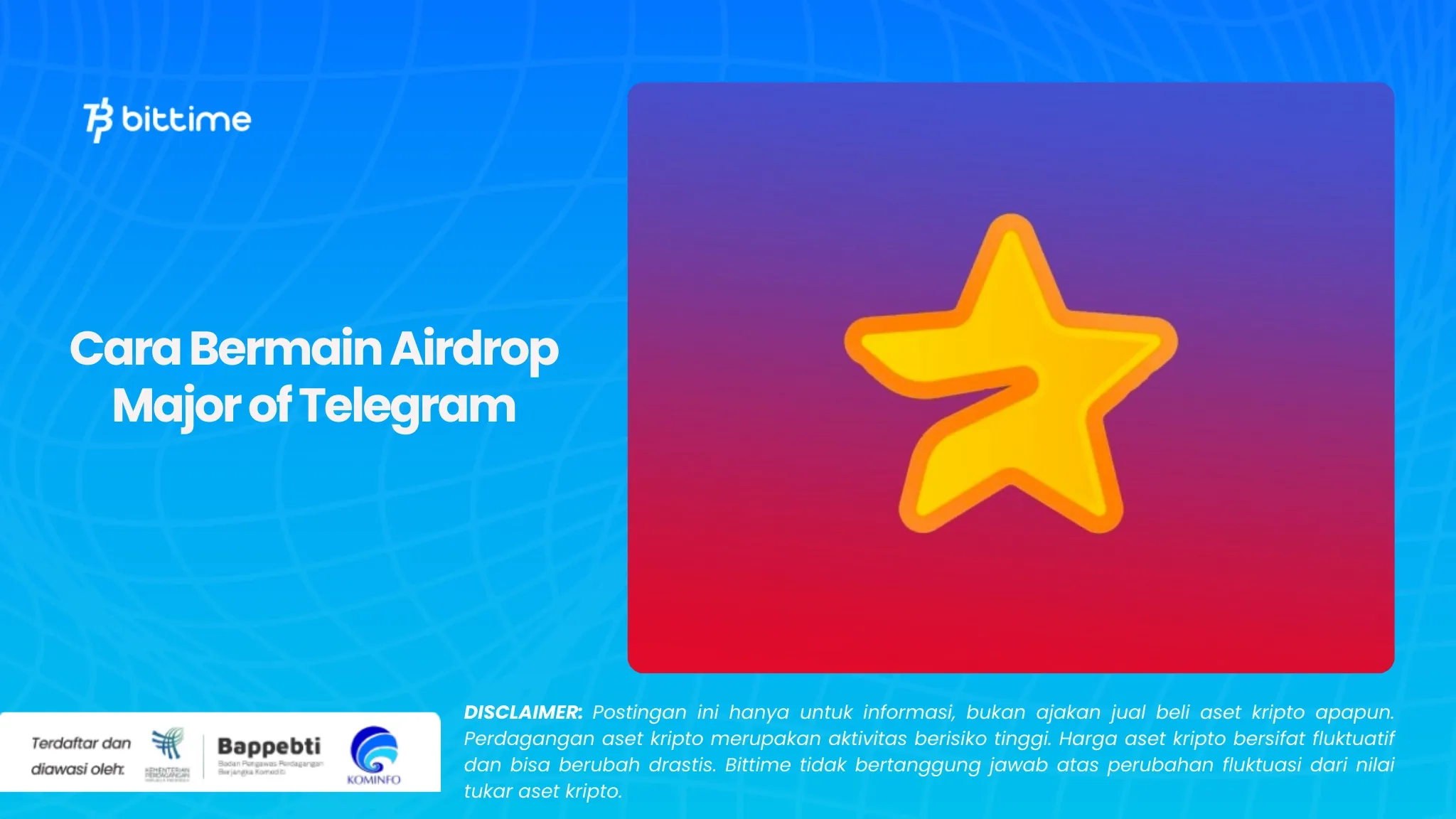 Cara Bermain Airdrop Major of Telegram