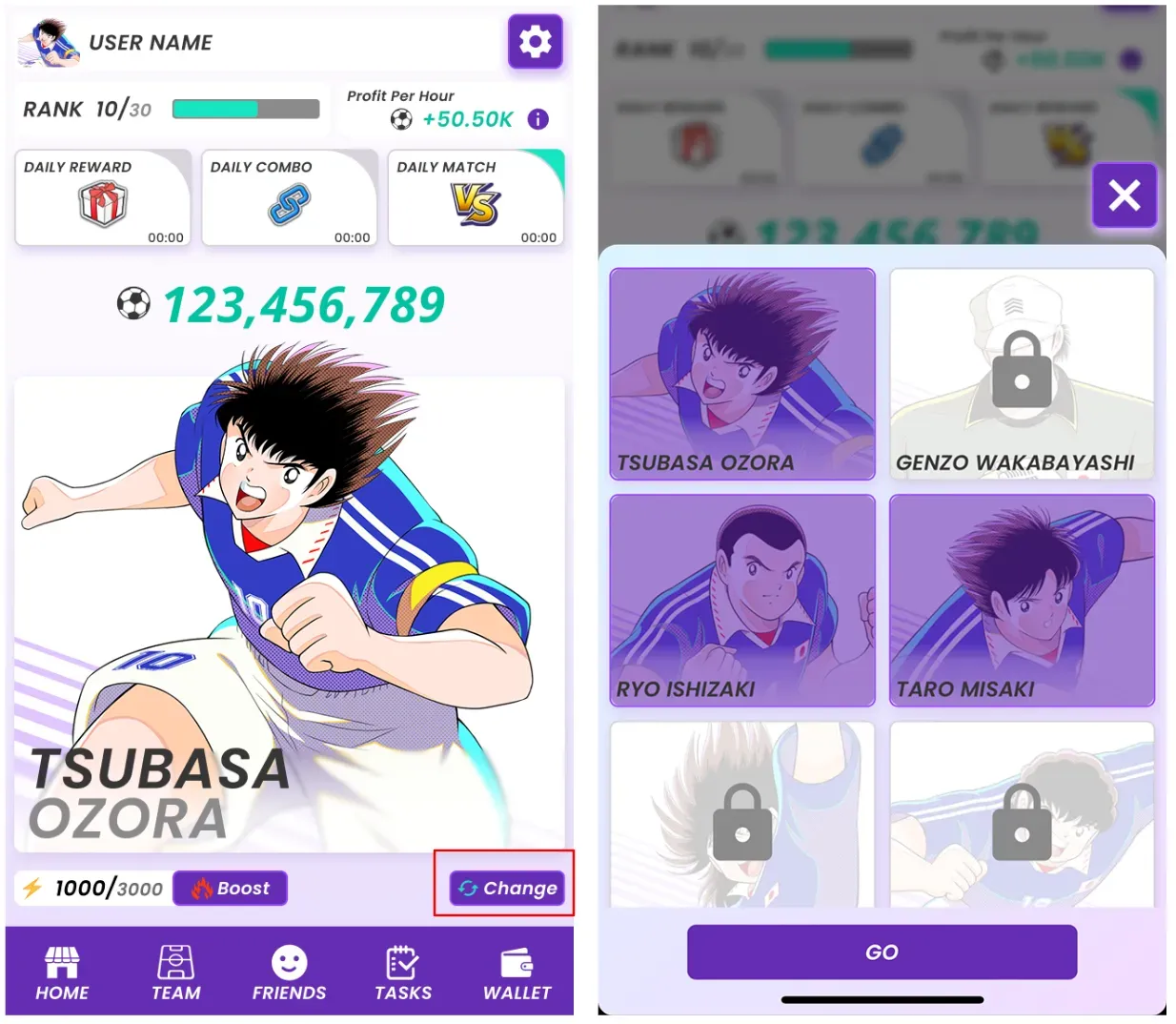 Cara Bermain Captain Tsubasa RIVALS Airdrop - Cara Mengganti Pemain.webp