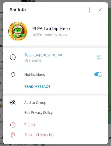 Cara Bermain Game Telegram PLPA TapTap Hero - cari bot.webp