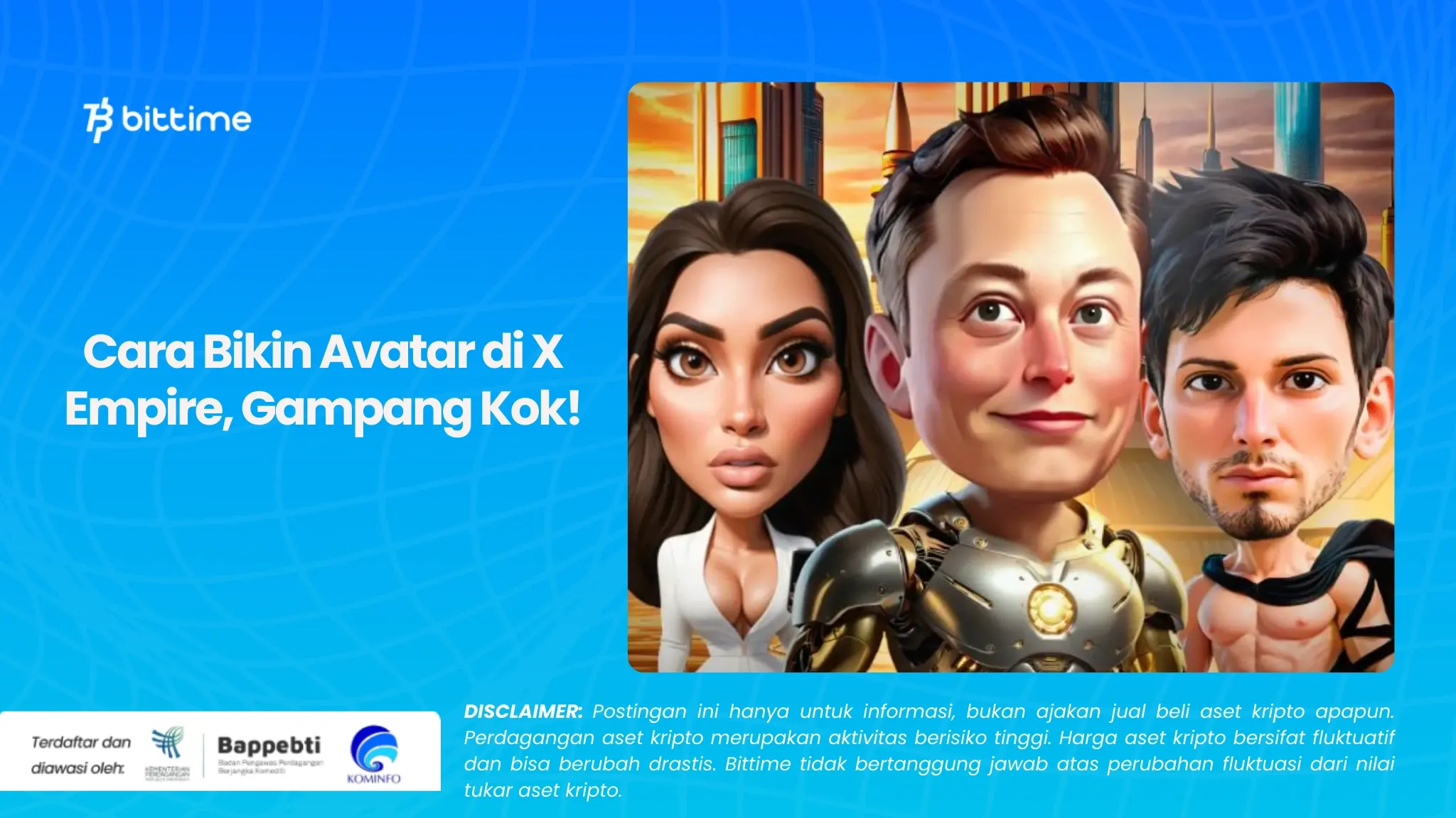 Cara Bikin Avatar di X Empire, Gampang Kok
