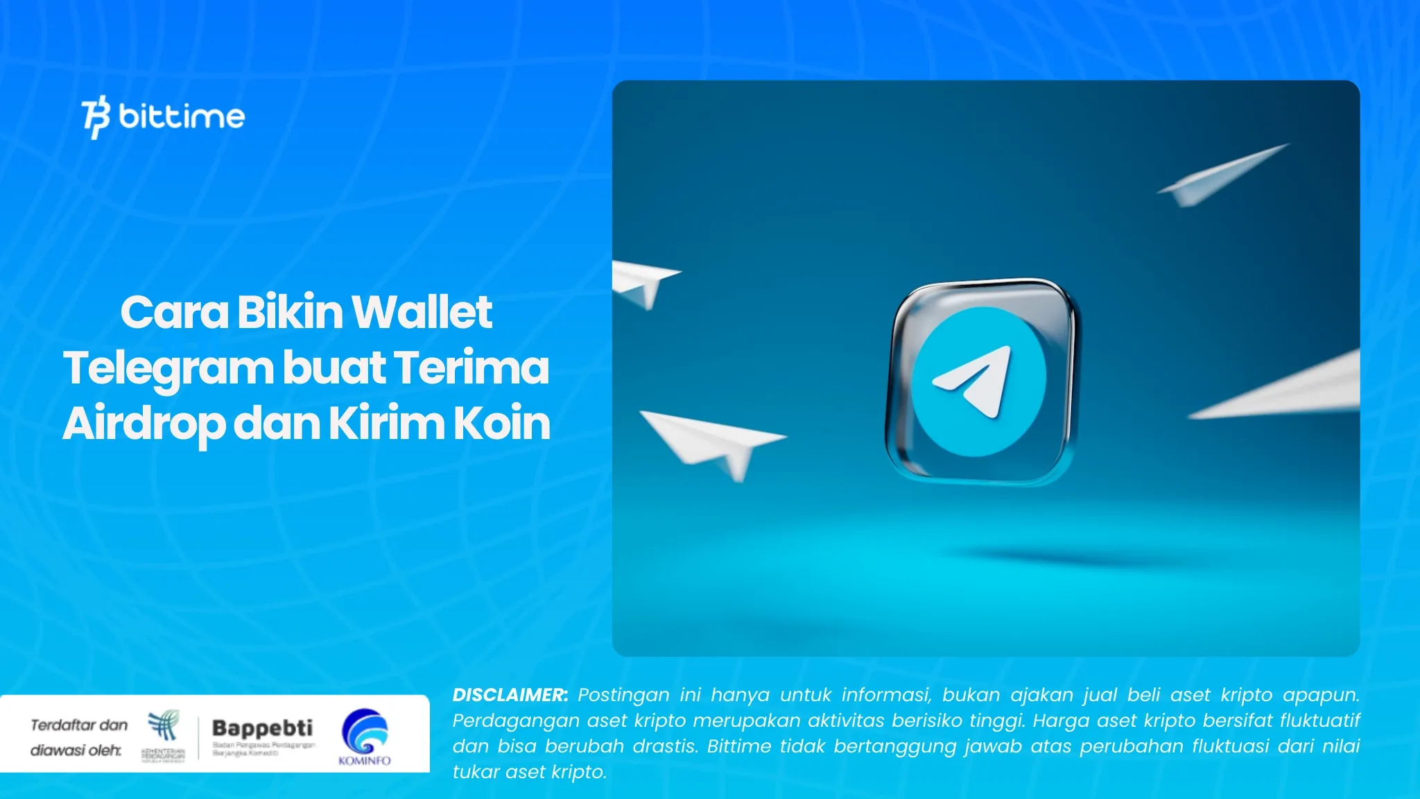 Cara Bikin Wallet Telegram buat Terima Airdrop dan Kirim Koin