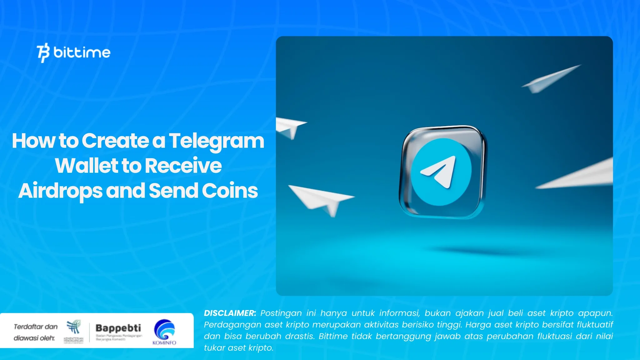 Cara Bikin Wallet Telegram buat Terima Airdrop dan Kirim Koin