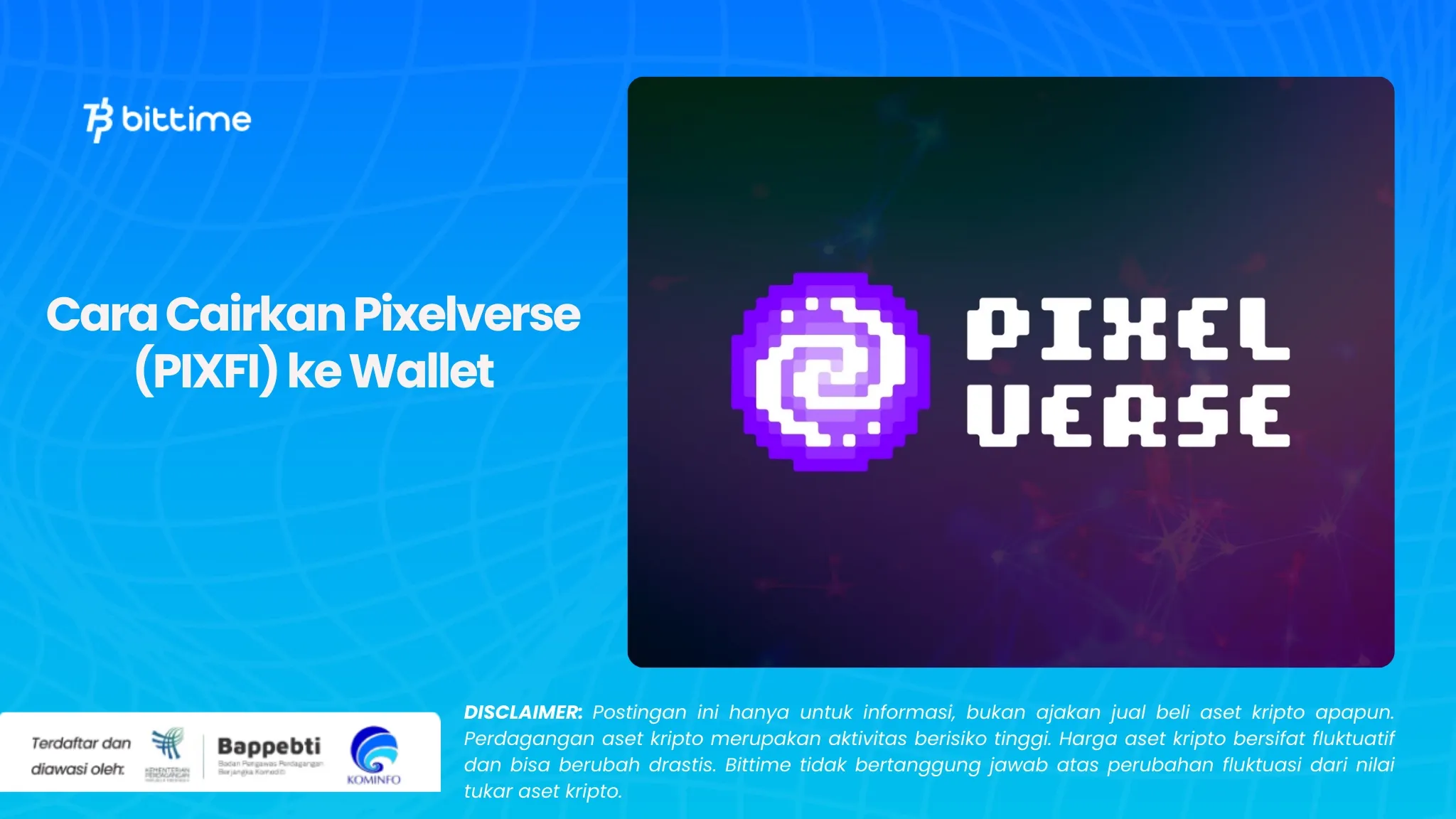 Cara Cairkan Pixelverse (PIXFI) ke Wallet