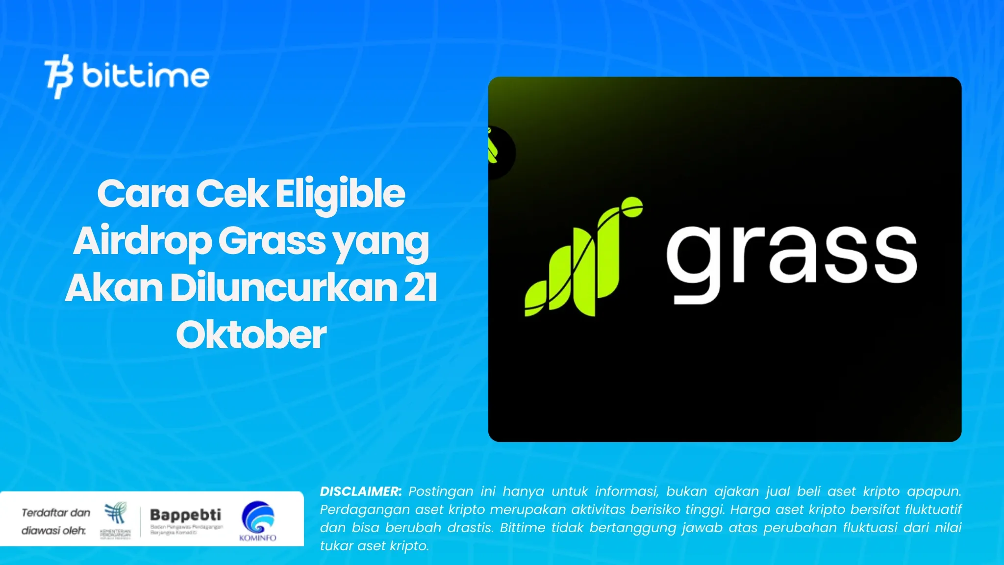 Cara Cek Eligible Airdrop Grass yang Akan Diluncurkan 21 Oktober