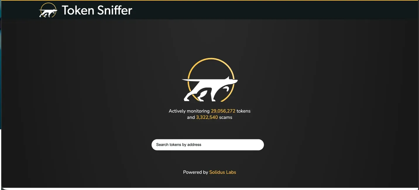 Cara Cek Fake Token Honeypot Panduan Aman Sebelum Membeli Koin Baru - tokensniffer.jpg .webp