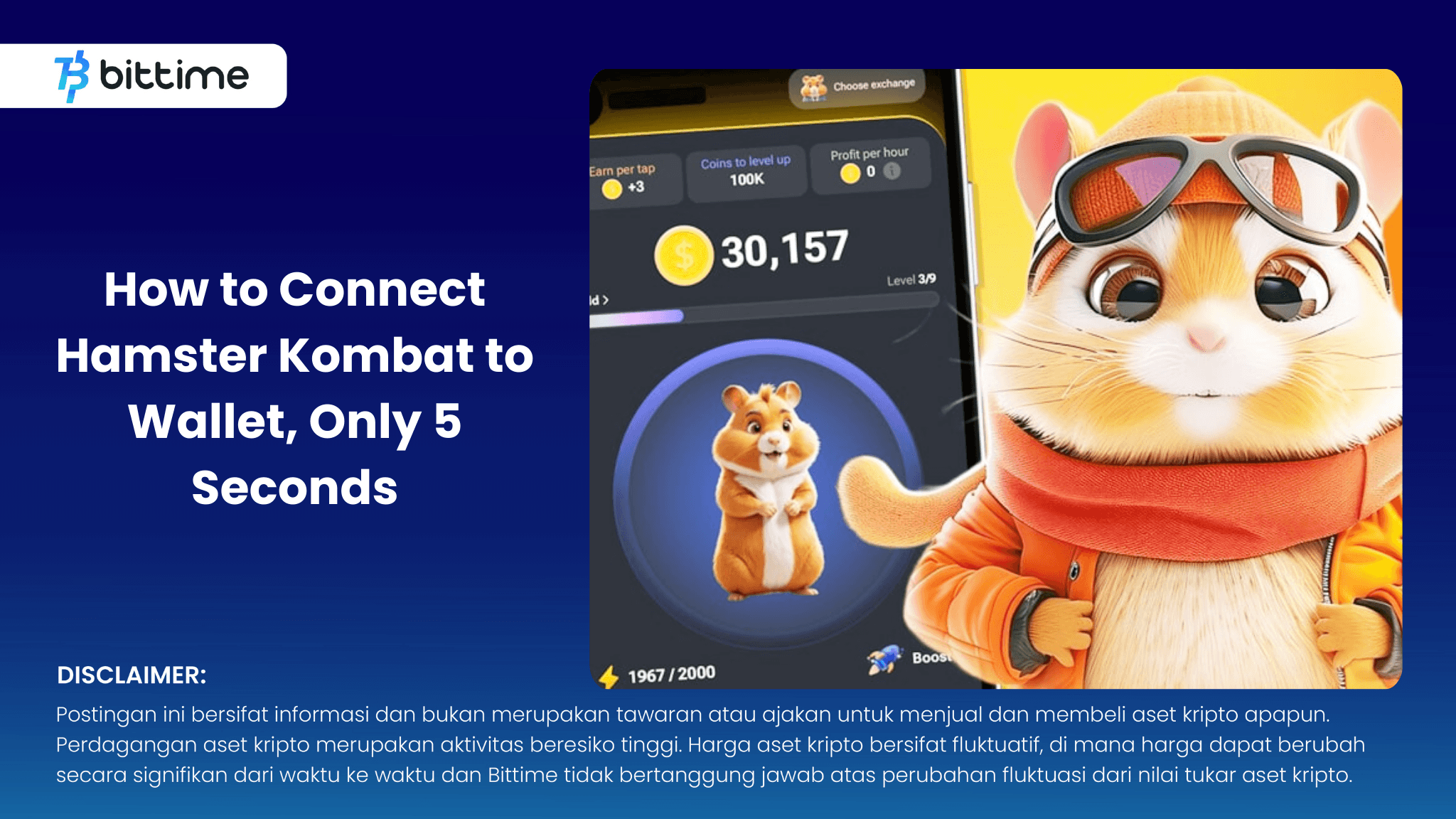 Cara Connect Hamster Kombat ke Wallet