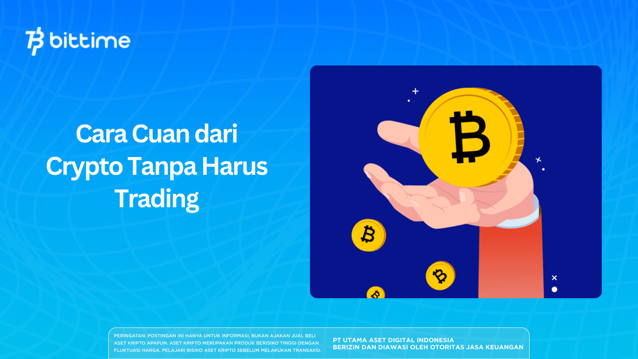 Cara Cuan dari Crypto Tanpa Harus Trading