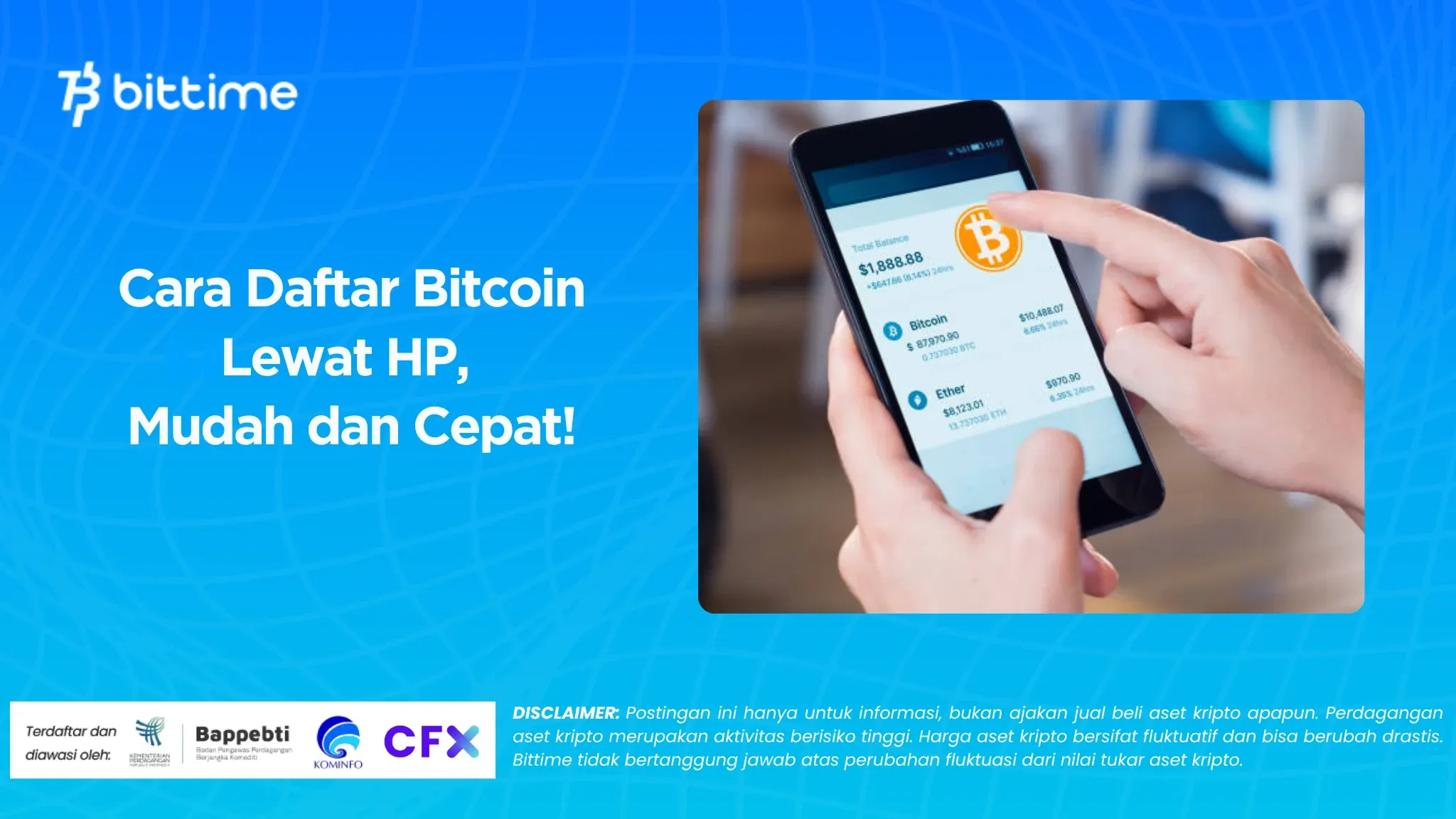 Cara Daftar Bitcoin Lewat HP