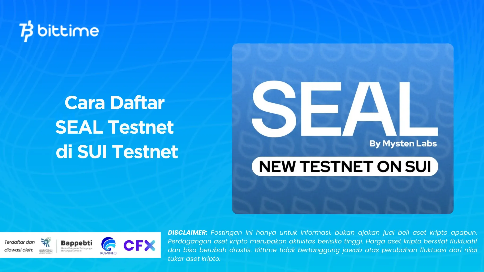 Cara Daftar SEAL Testnet di SUI Testnet