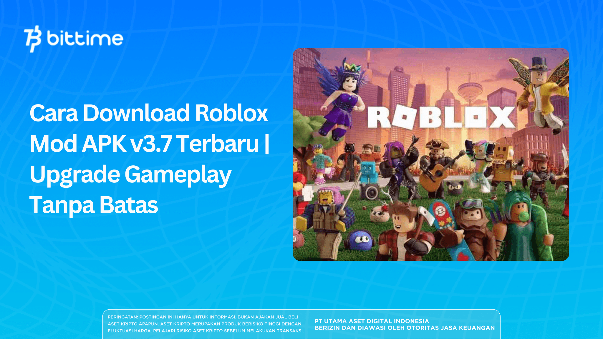 Cara Download Roblox Mod APK v3.7 Terbaru | Upgrade Gameplay Tanpa Batas