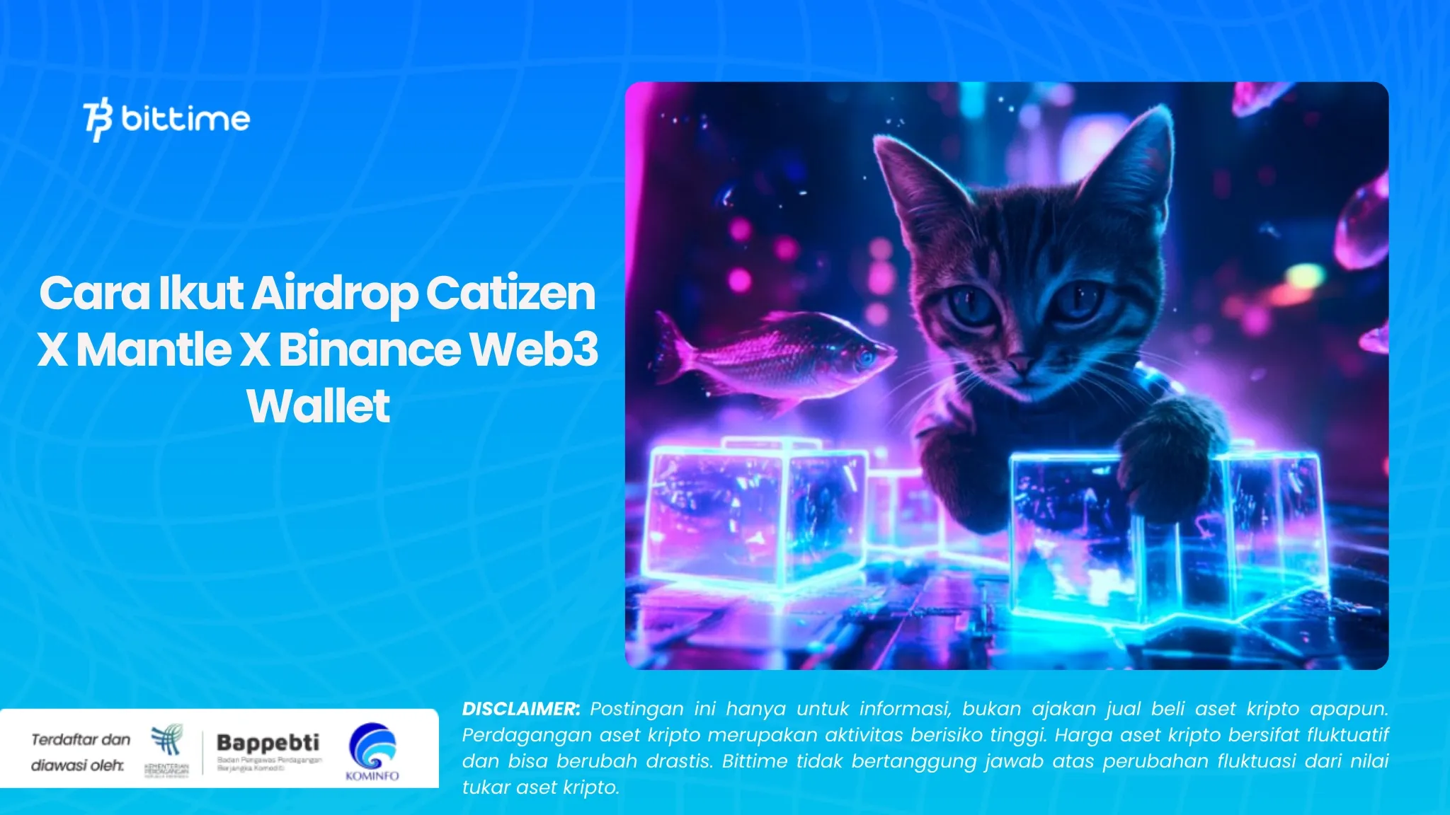 Cara Ikut Airdrop Catizen X Mantle X Binance Web3 Wallet