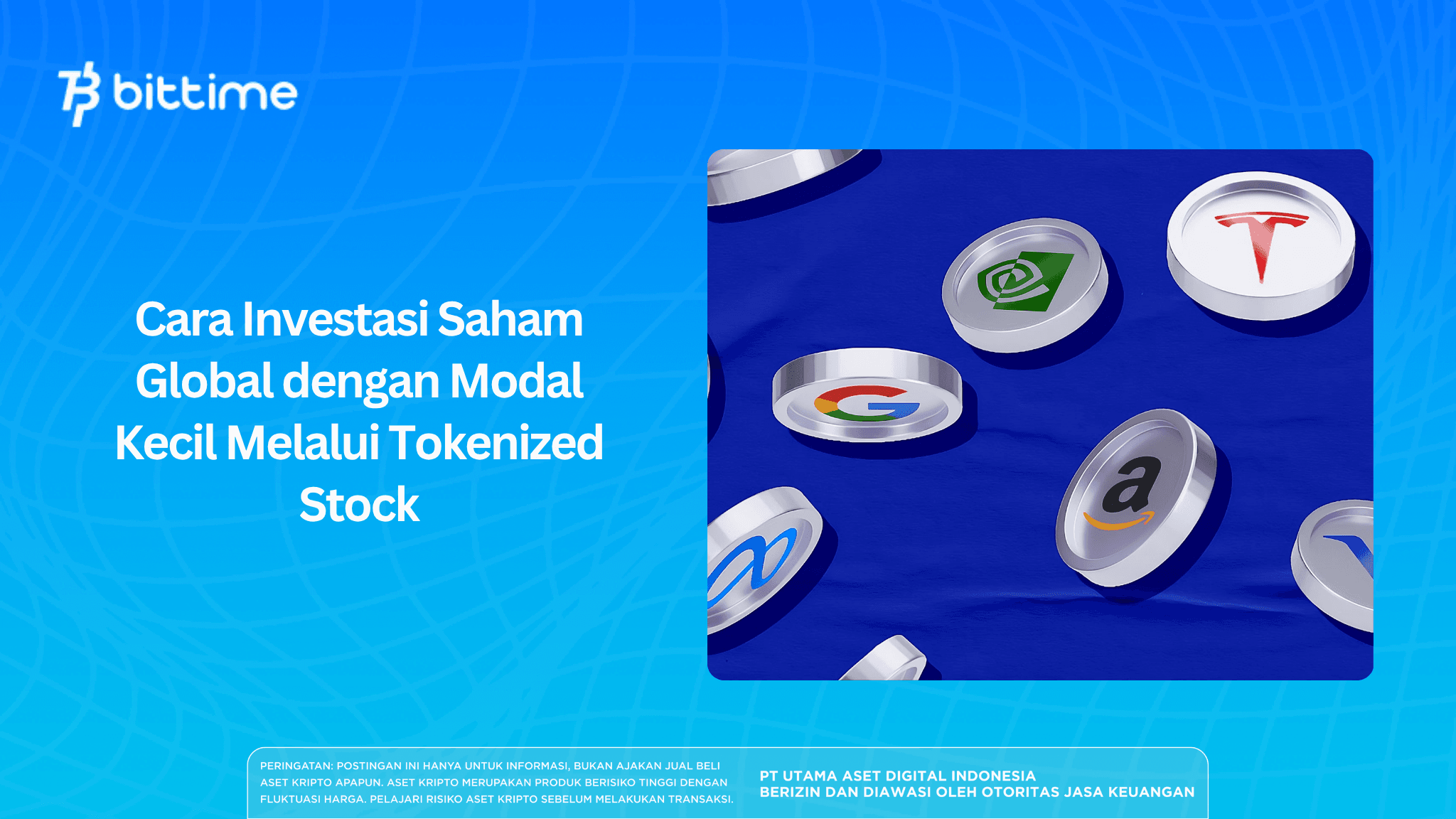 Cara Investasi Saham Global dengan Modal Kecil Melalui Tokenized Stock