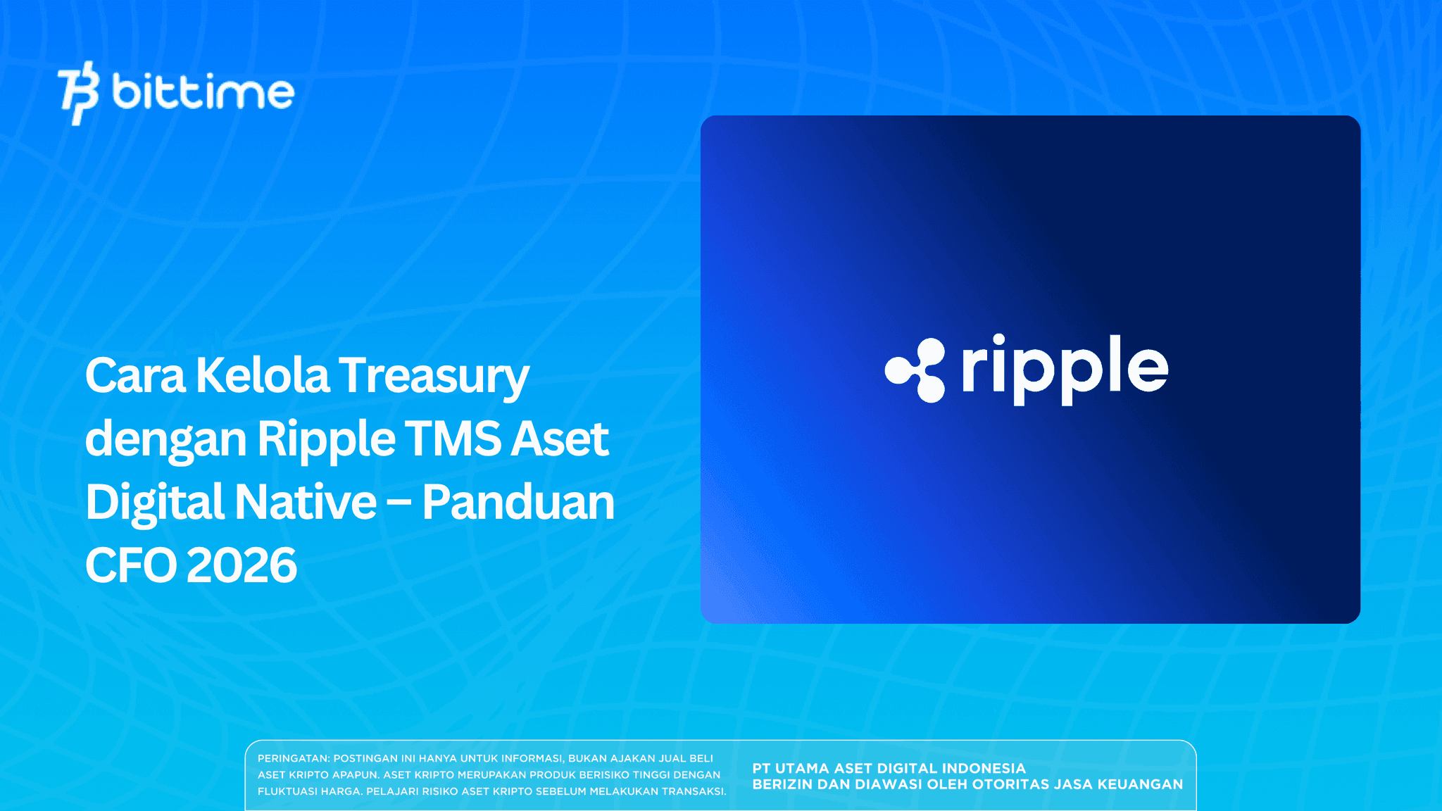 Cara Kelola Treasury dengan Ripple TMS Aset Digital Native – Panduan CFO 2026
