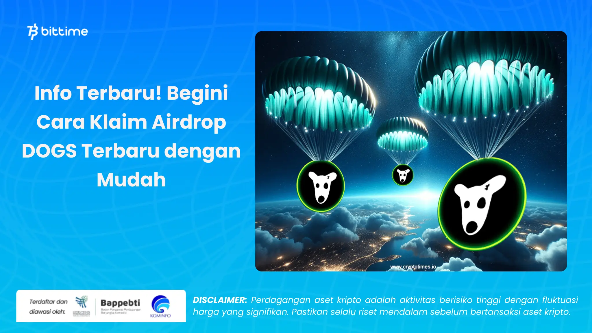 Cara Klaim Airdrop DOGS Terbaru - Bittime.webp