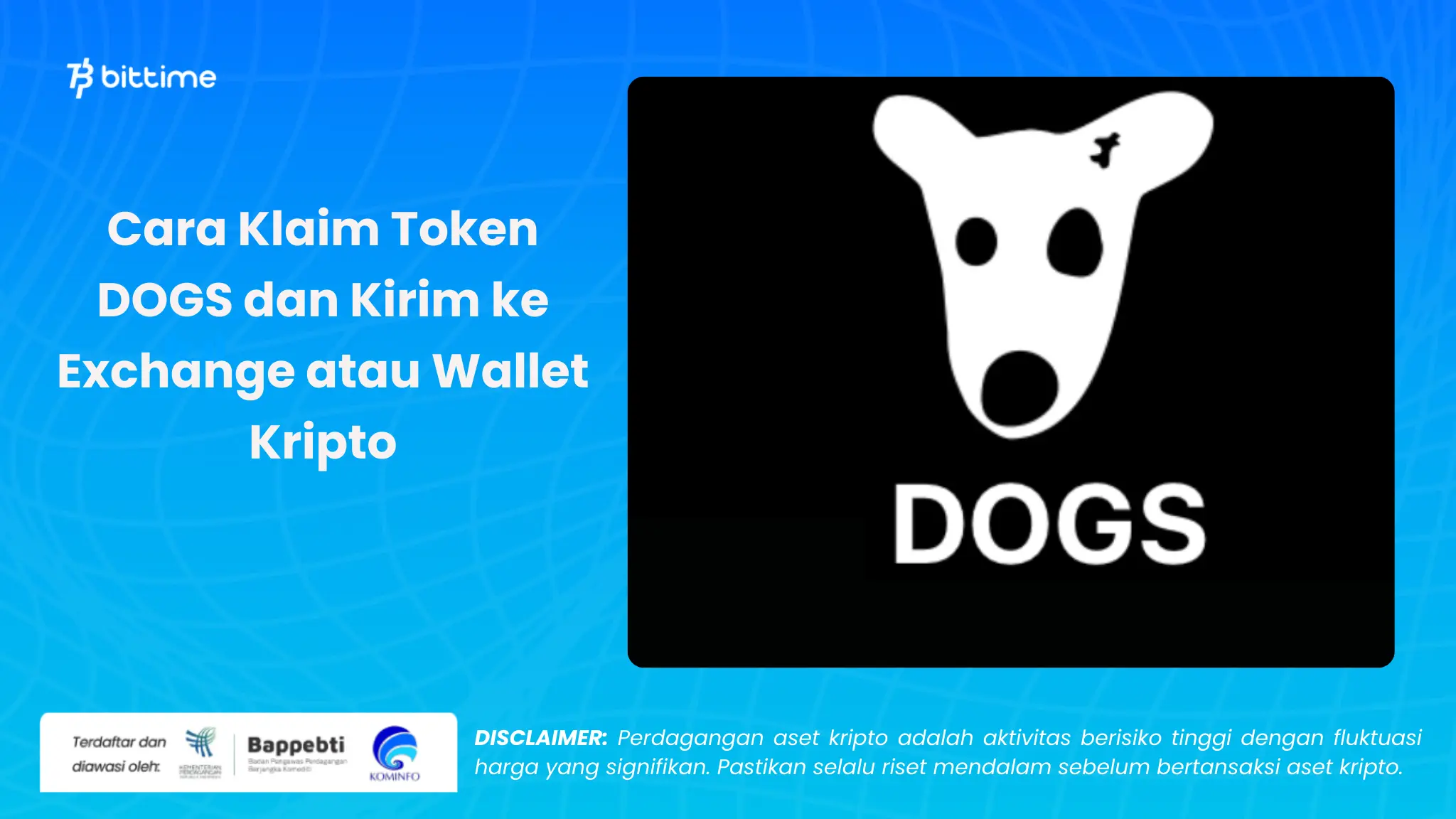 Cara Klaim Token DOGS - Bittime.webp