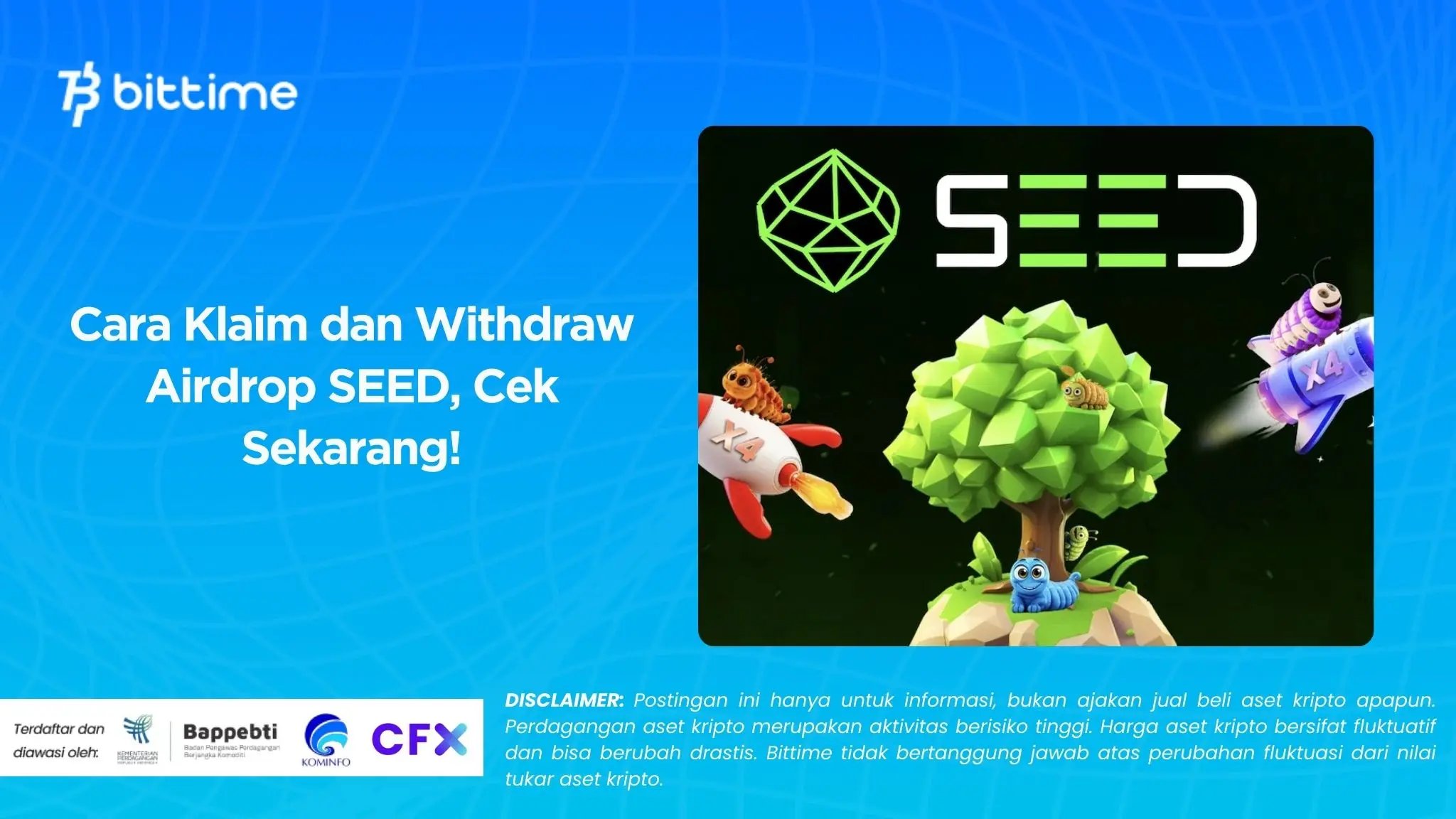 Cara Klaim dan Withdraw Airdrop SEED, Cek Sekarang!