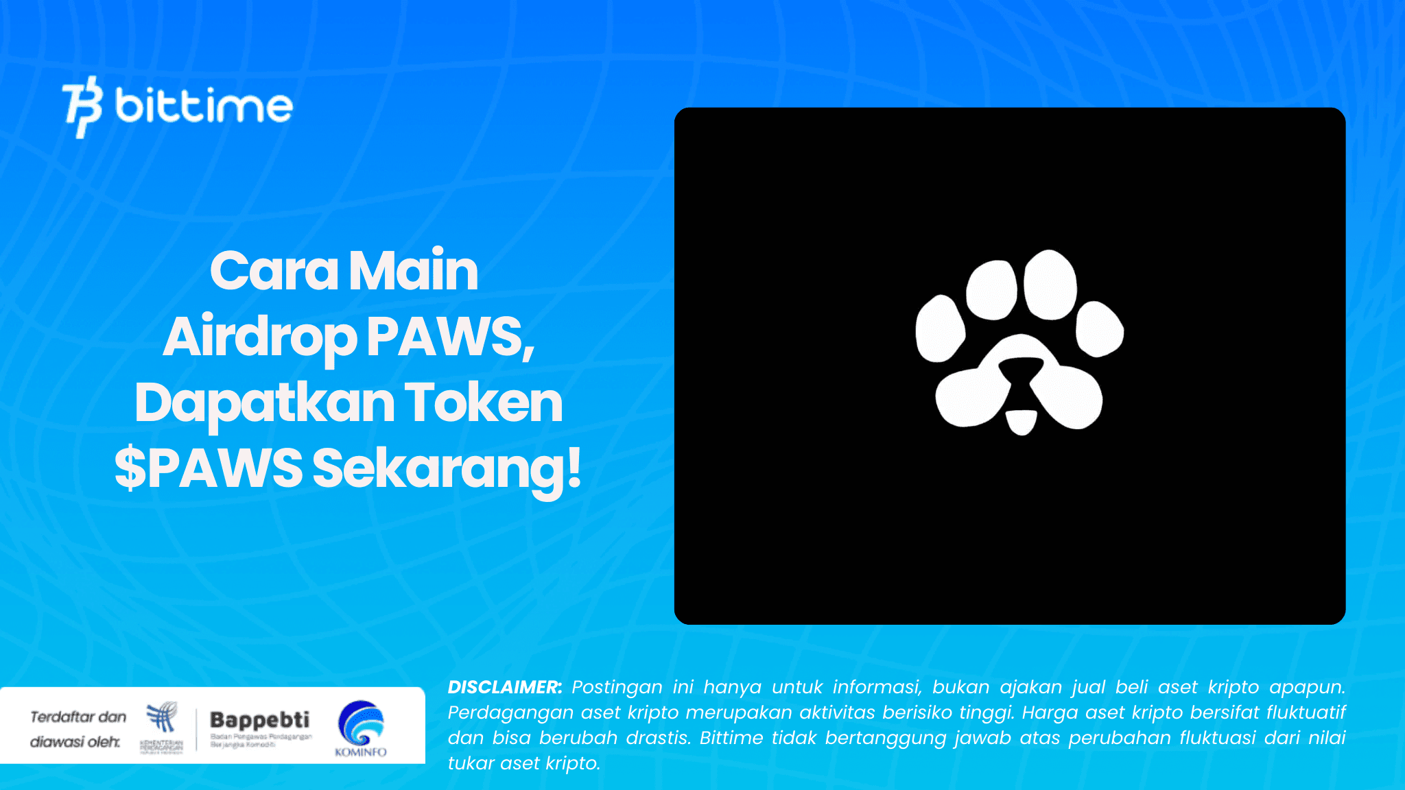 Cara Main Airdrop PAWS