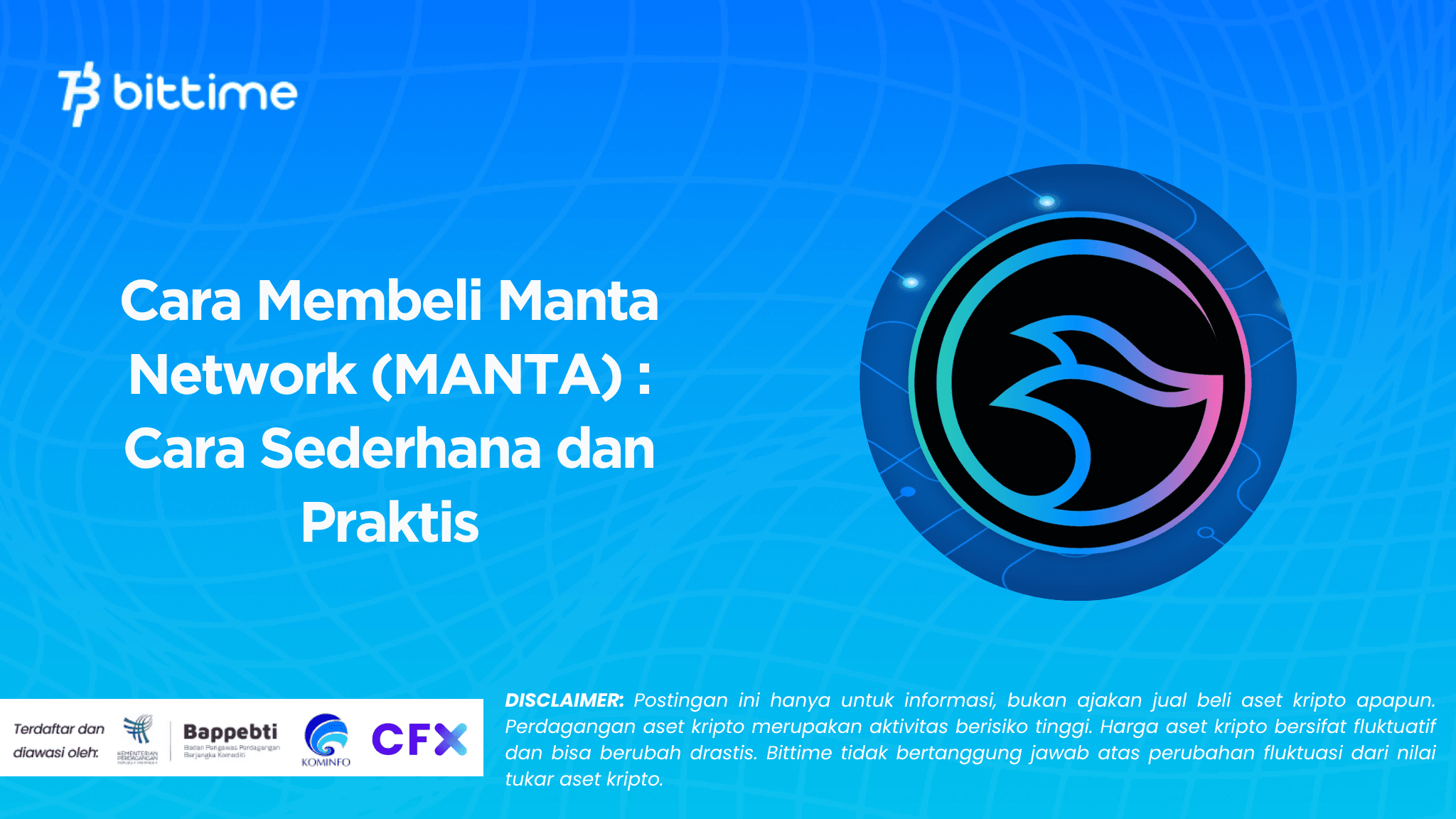 Cara Membeli Manta Network (MANTA) : Cara Sederhana dan Praktis