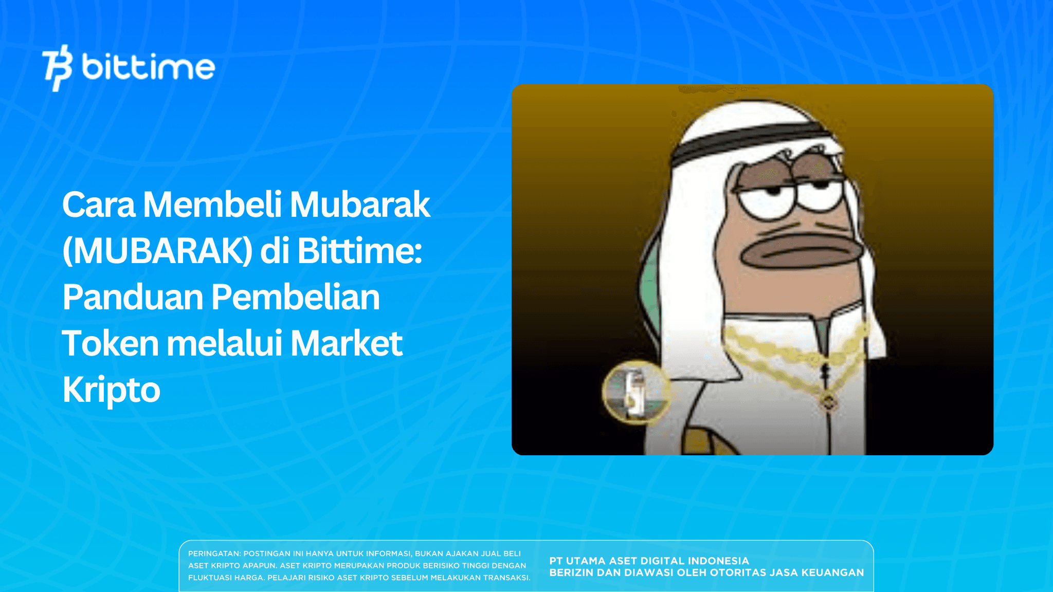 How to Buy Mubarak (MUBARAK) on Bittime: A Guide to Buying Tokens Through a Crypto Market