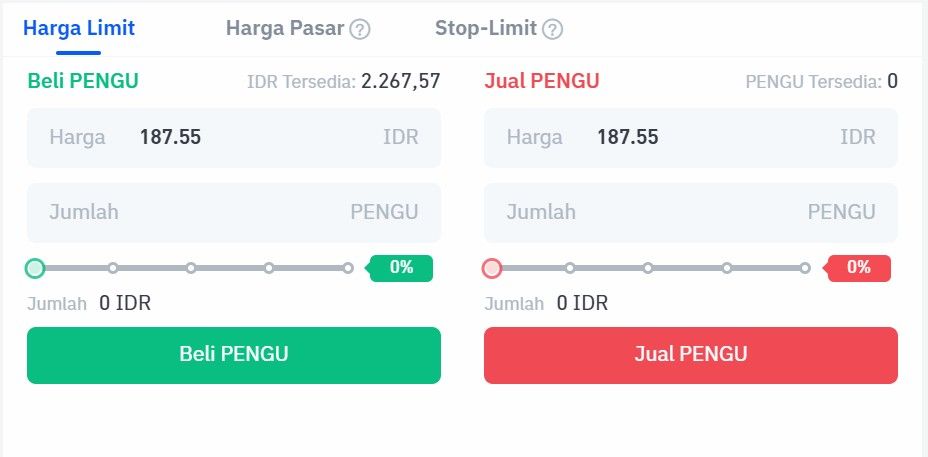 Cara Membeli Pudgy Penguins (PENGU).
