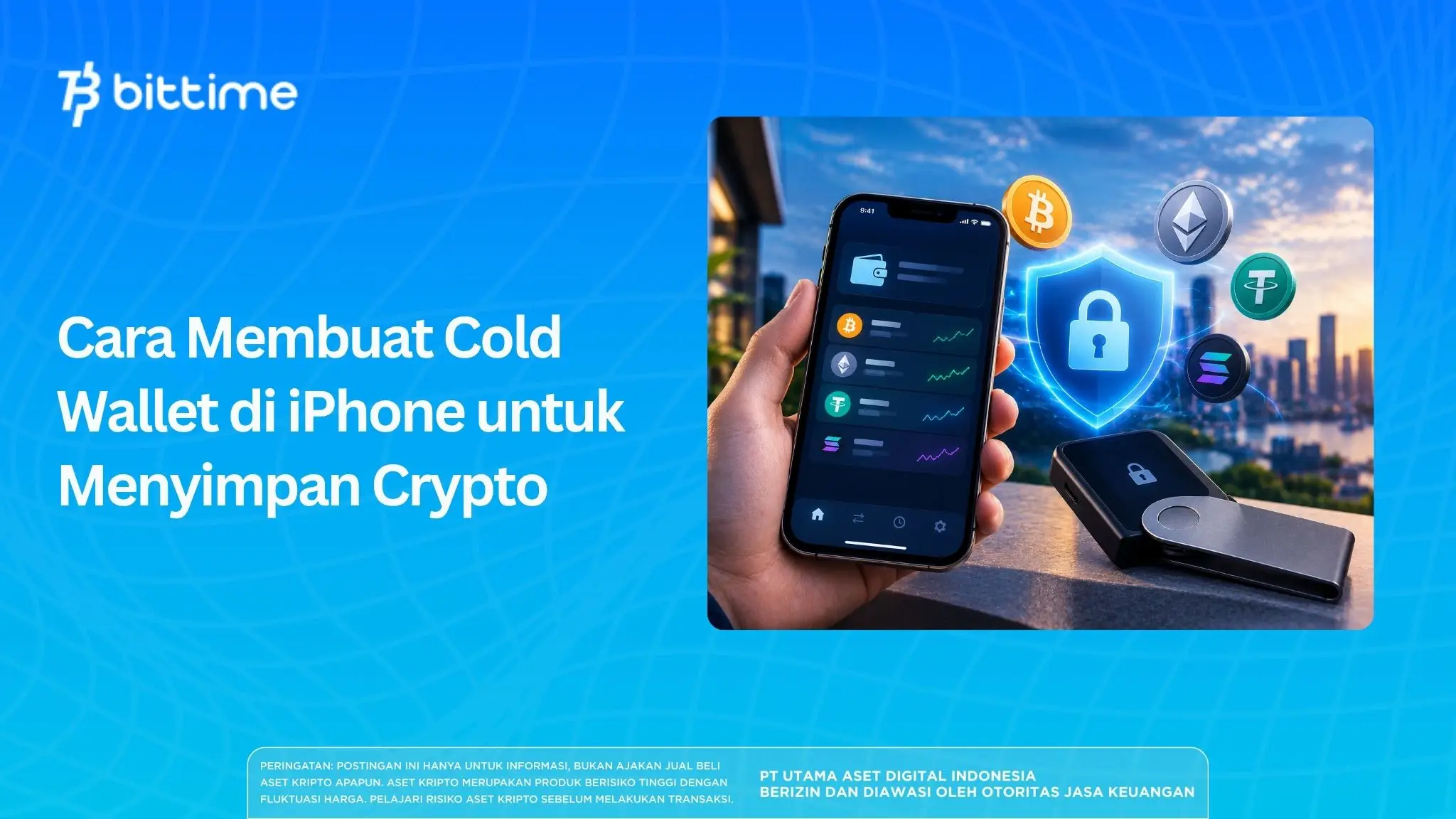 Cara Membuat Cold Wallet di iPhone untuk Menyimpan Crypto