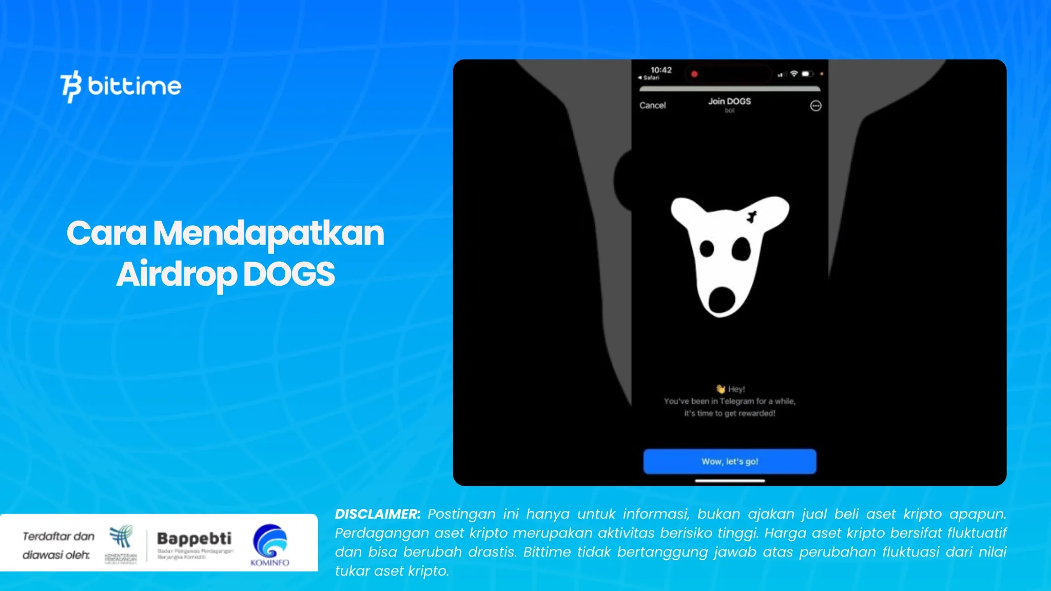 Cara Mendapatkan Airdrop DOGS