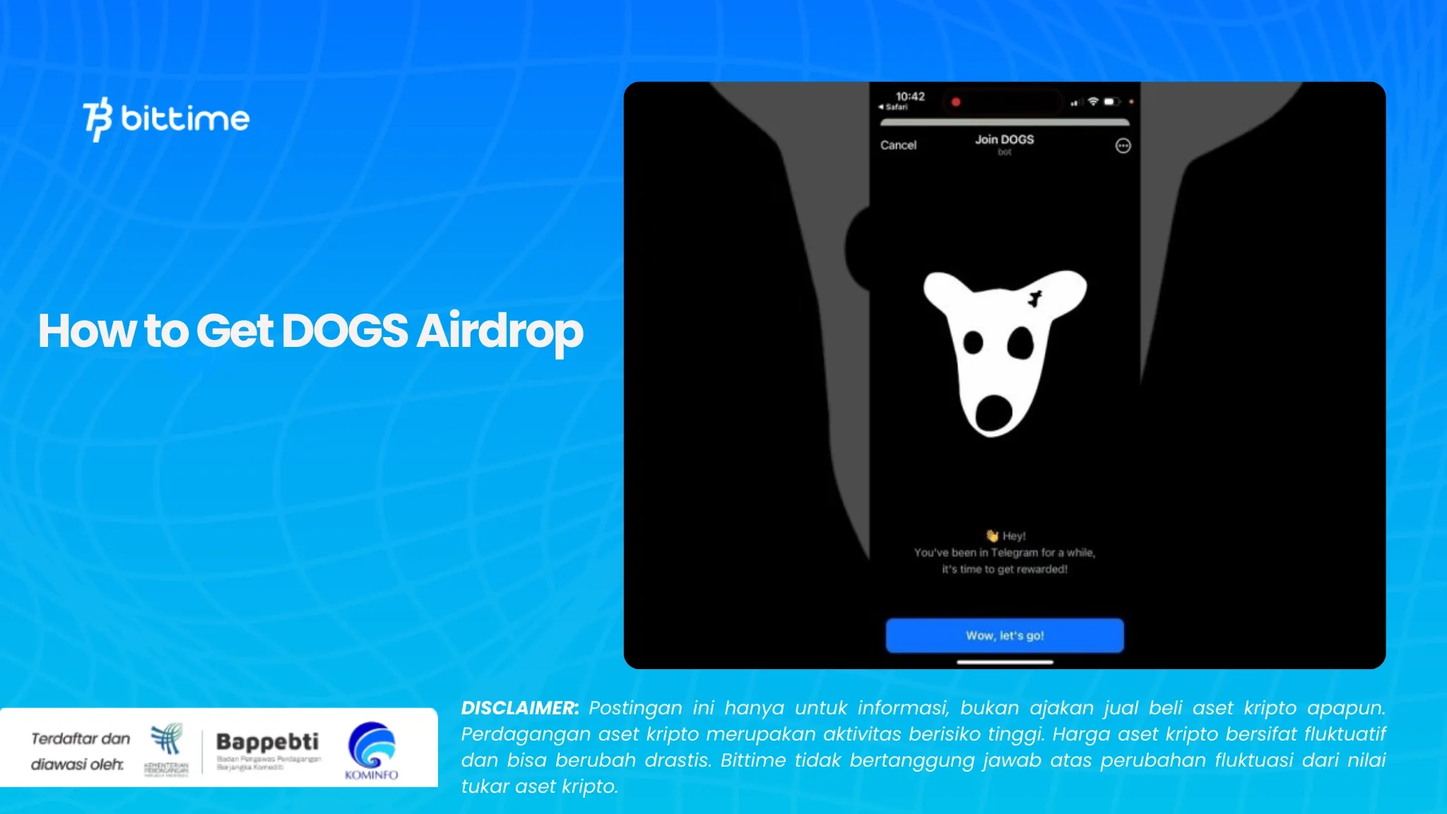 Cara Mendapatkan Airdrop DOGS