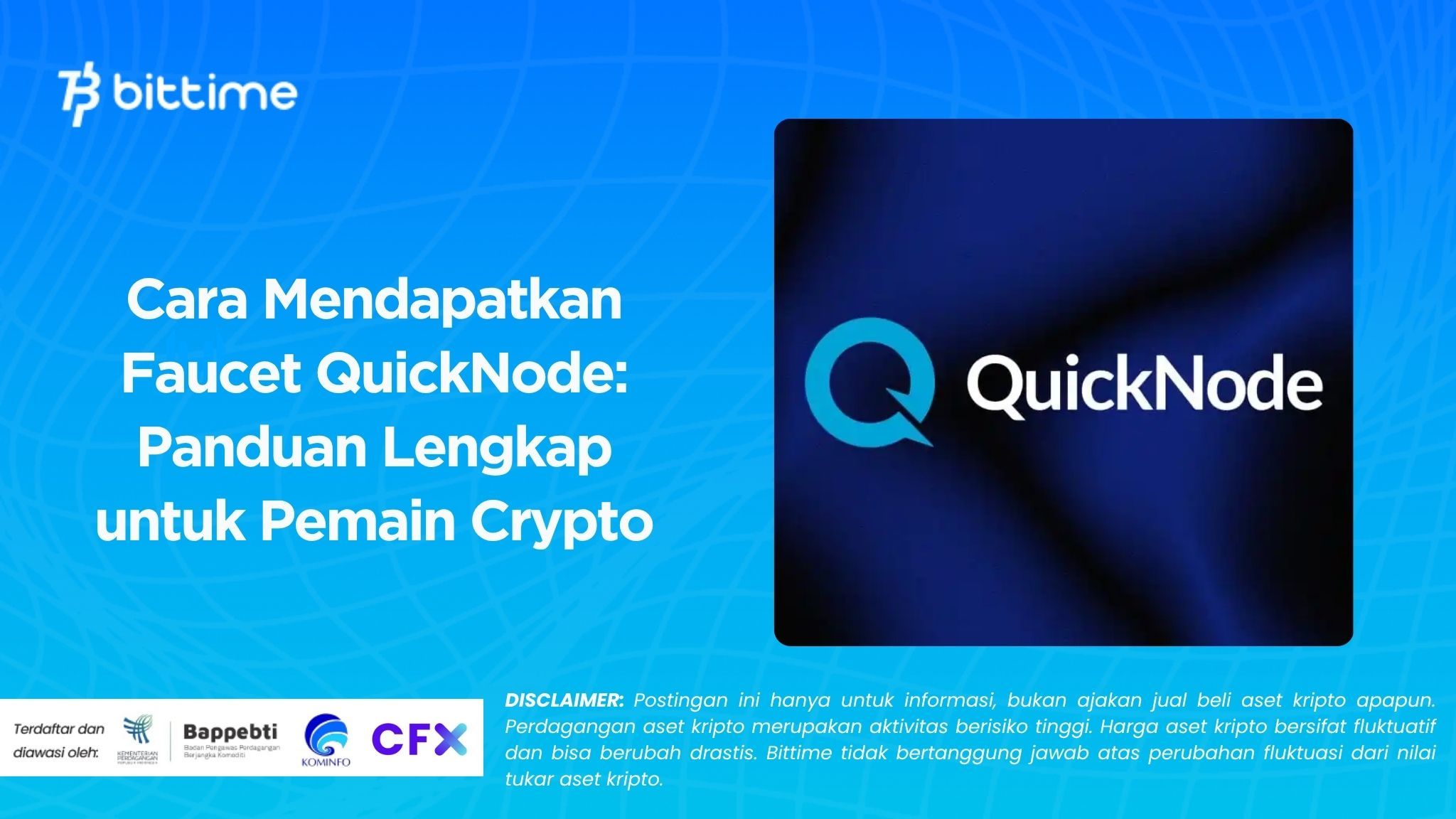 Cara Mendapatkan Faucet QuickNode: Panduan Lengkap untuk Pemain Crypto