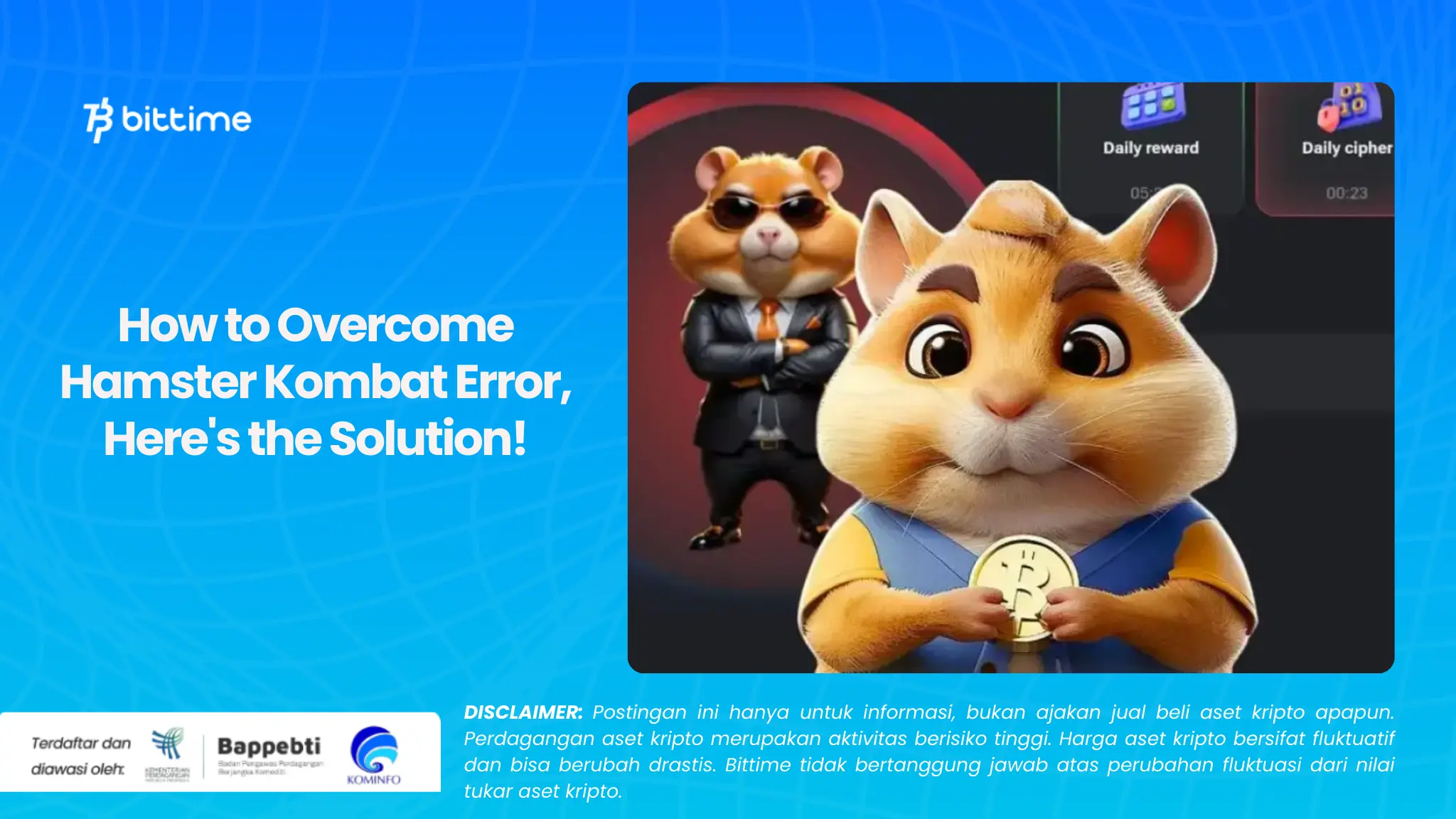 Cara Mengatasi Hamster Kombat Eror