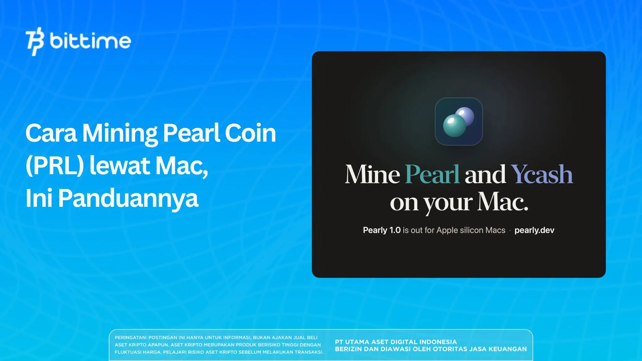 Cara Mining Pearl Coin (PRL) lewat Mac, Ini Panduannya