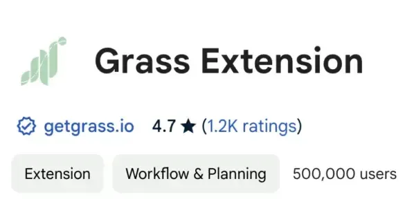 Cara Pasang GRASS Extension Buat Dapetin Koin $GRASS - grass extension.webp