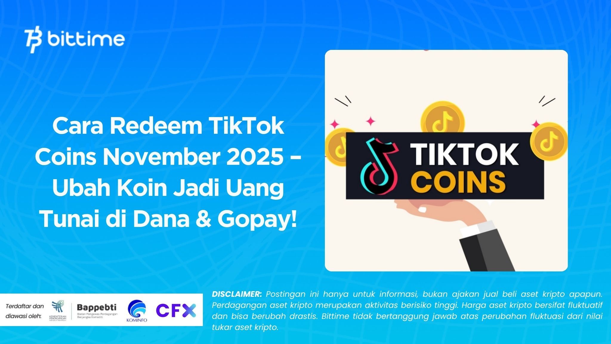 Cara Redeem TikTok Coins November 2025 – Ubah Koin Jadi Uang Tunai di Dana & Gopay!