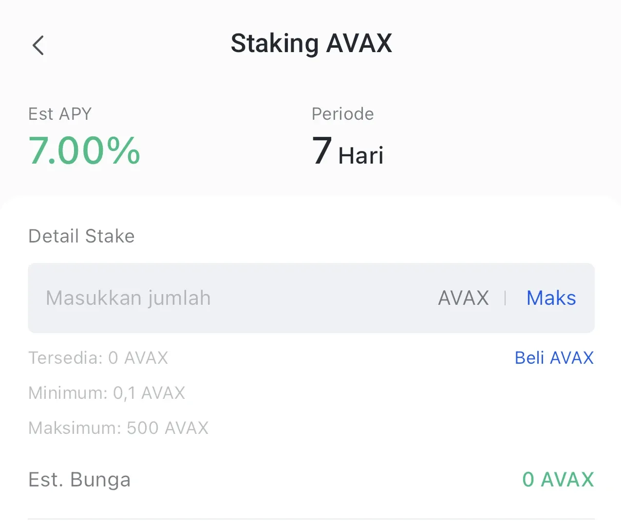 Cara Staking AVAX di Bittime dalam 4 Langkah Mudah - staking avax.webp