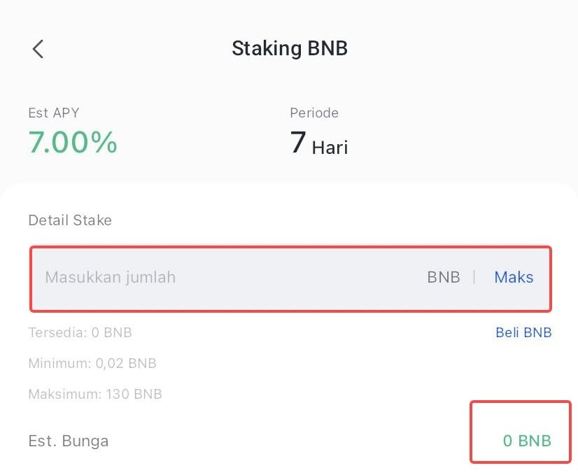Cara Staking BNB di Bittime dalam 4 Langkah Mudah