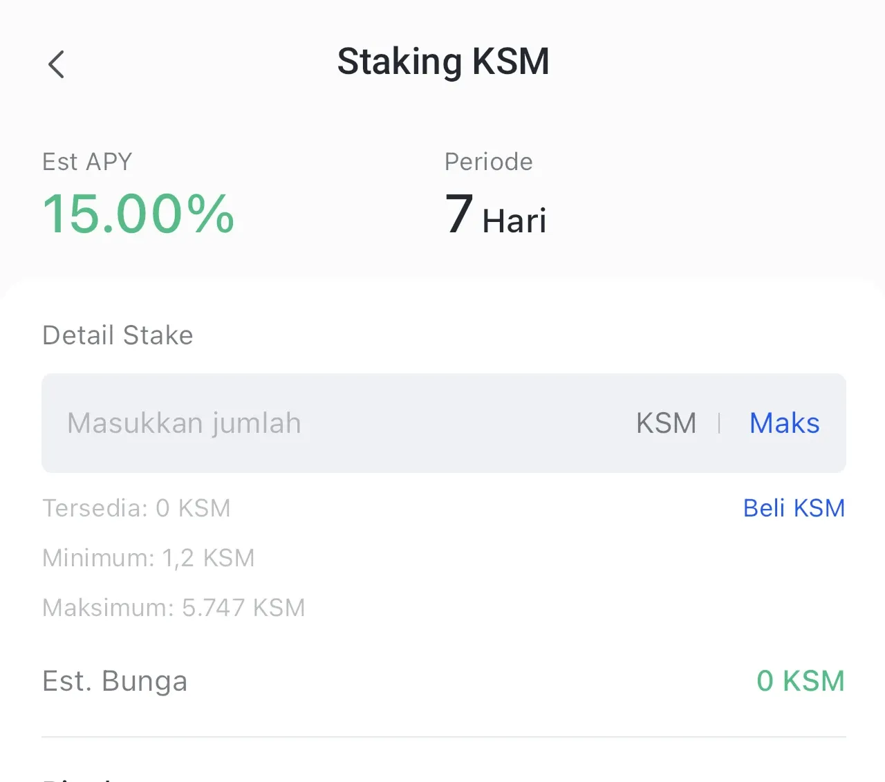 Cara Staking KSM di Bittime dalam 4 Langkah Mudah - staking ksm.webp