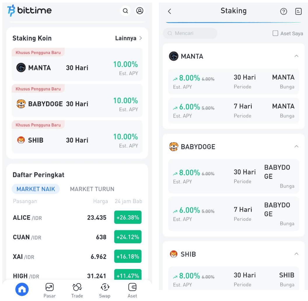 Cara Staking MANTA