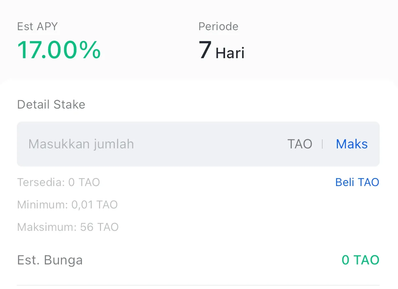 Cara Staking TAO di Bittime dalam 4 Langkah Mudah 2.webp