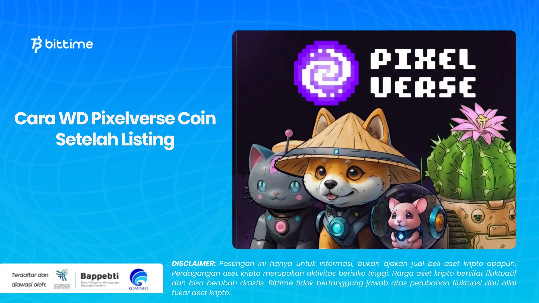 Cara WD Pixelverse Coin Setelah Listing