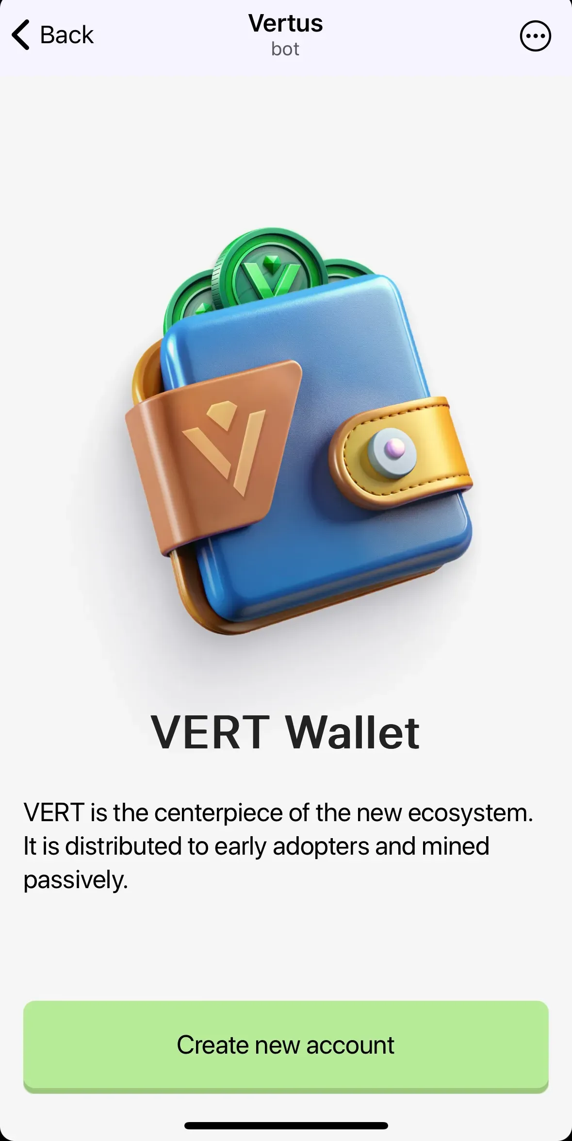 Cara bermain Airdrop Vertus dompet digital.webp