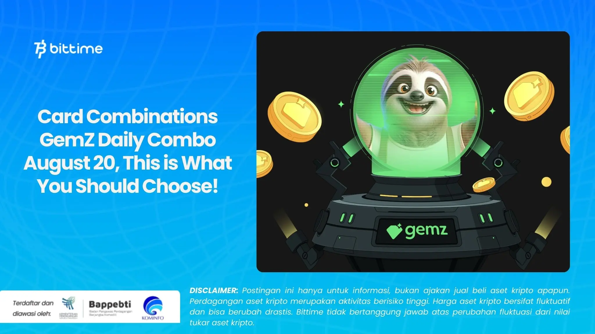 Card Combinations GemZ Daily Combo August 20, This is What You Should Choose!.webp