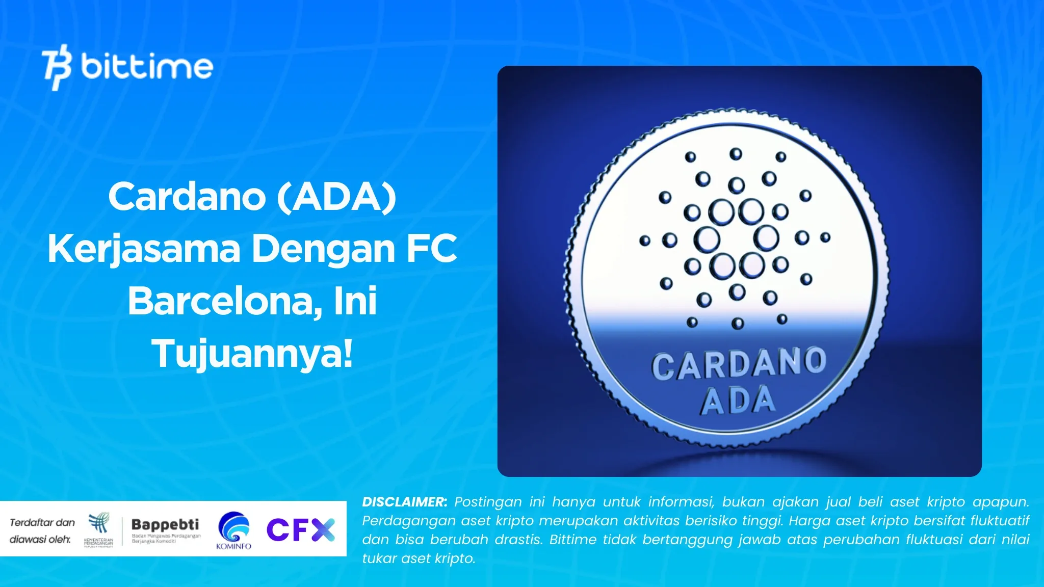 Cardano (ADA) Kerjasama Dengan FC Barcelona, Ini Tujuannya