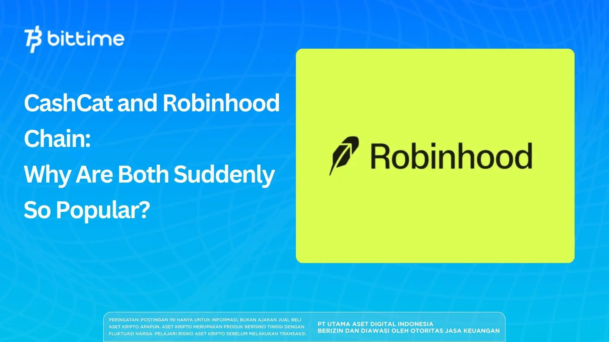 CashCat and Robinhood Chain: Why Are Both Suddenly So Popular?