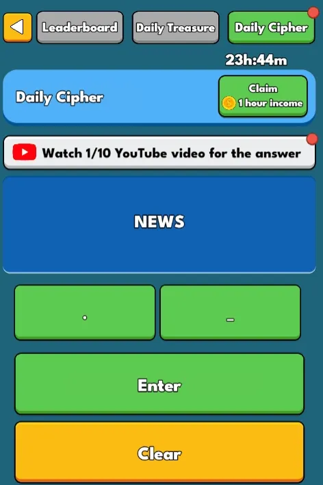 Cat Gold Miner Daily Cipher 1 Oktober 2024.webp